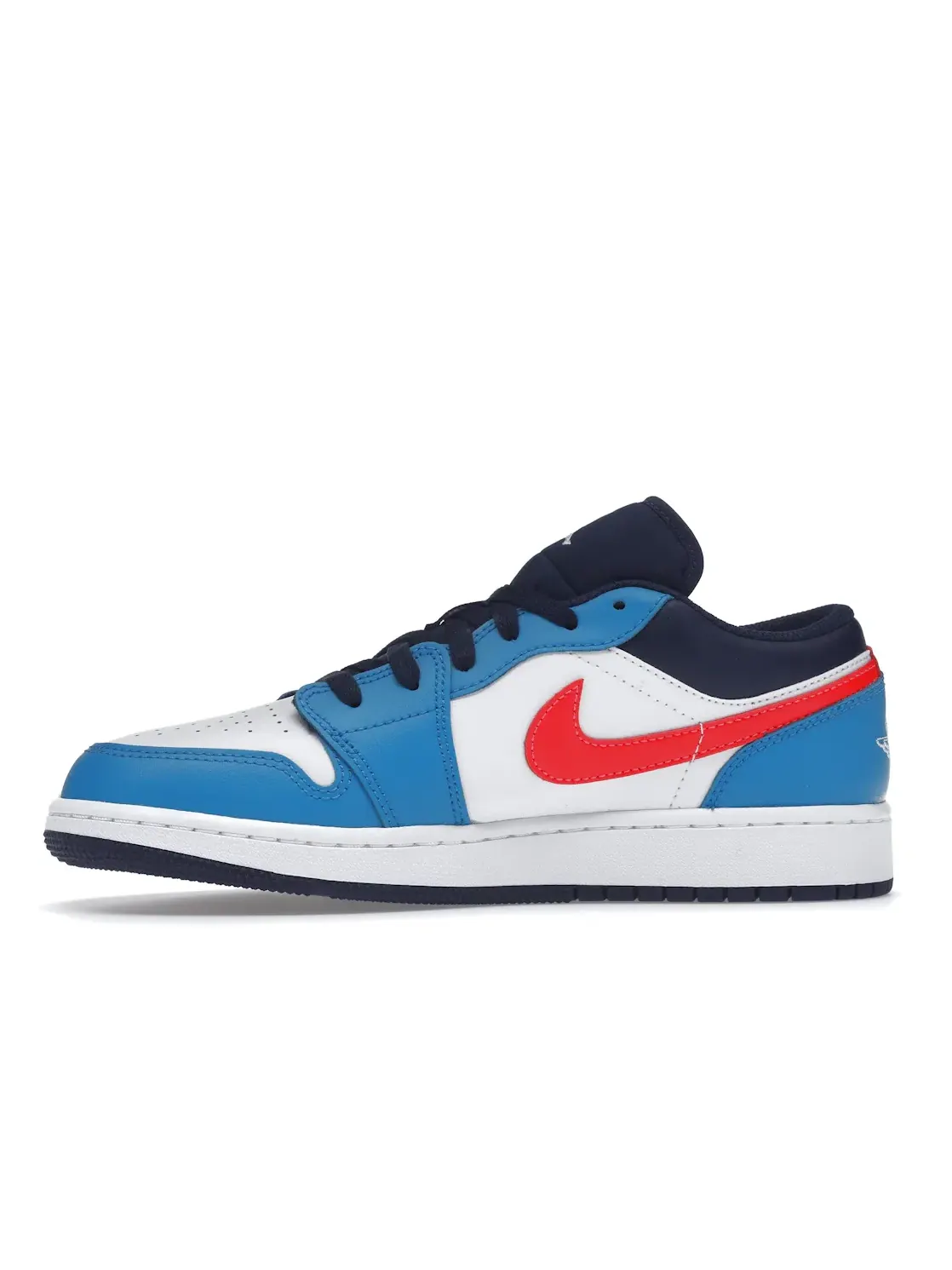 Детские кроссовки Lifestyle Jordan 1 Low Game Time Jordan — изображение 3 из 4, белый//синий