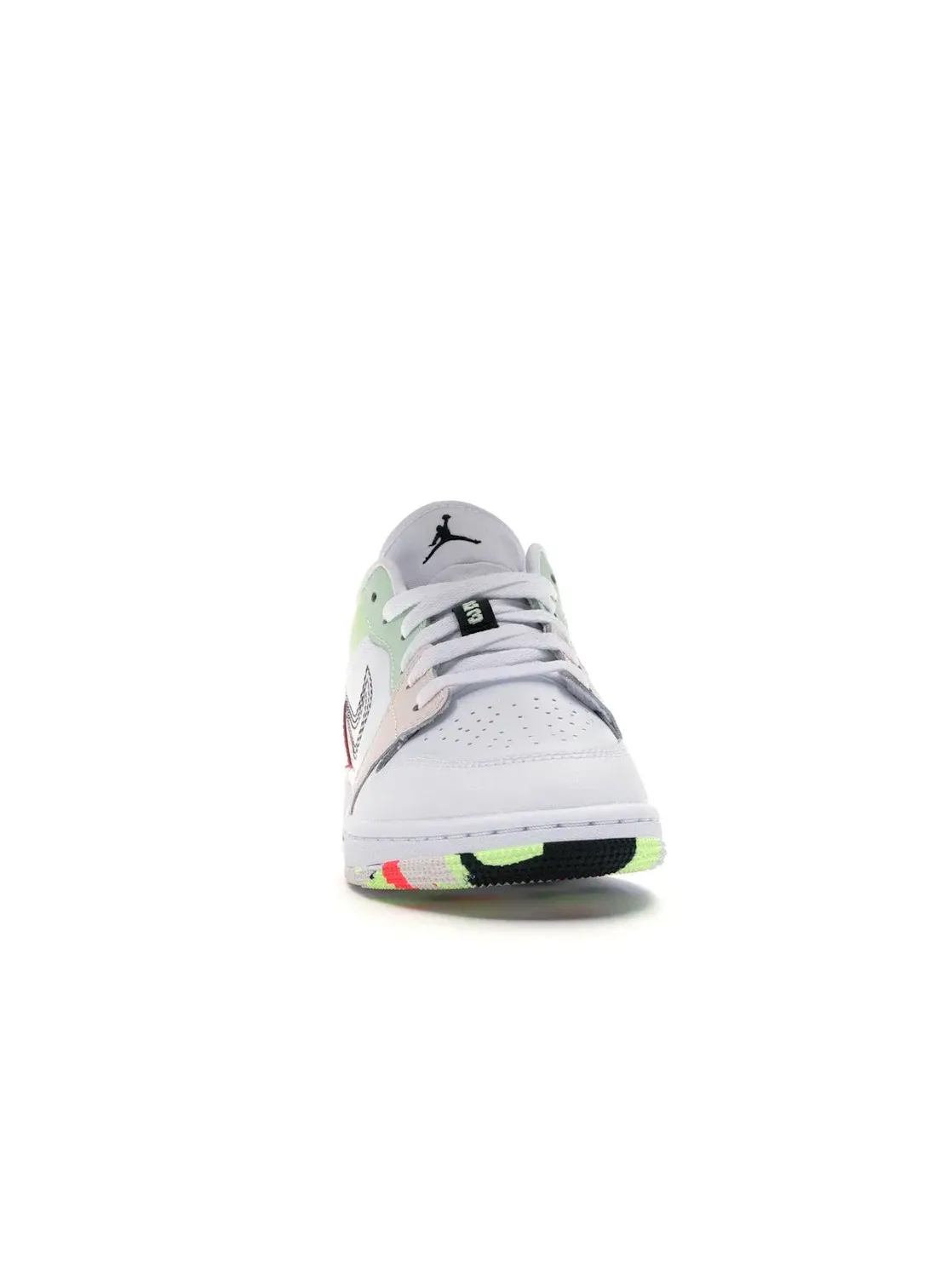 Детские кроссовки Lifestyle с длинным рукавом Jordan 1 Low Jordan — изображение 2 из 4, белый/--черный