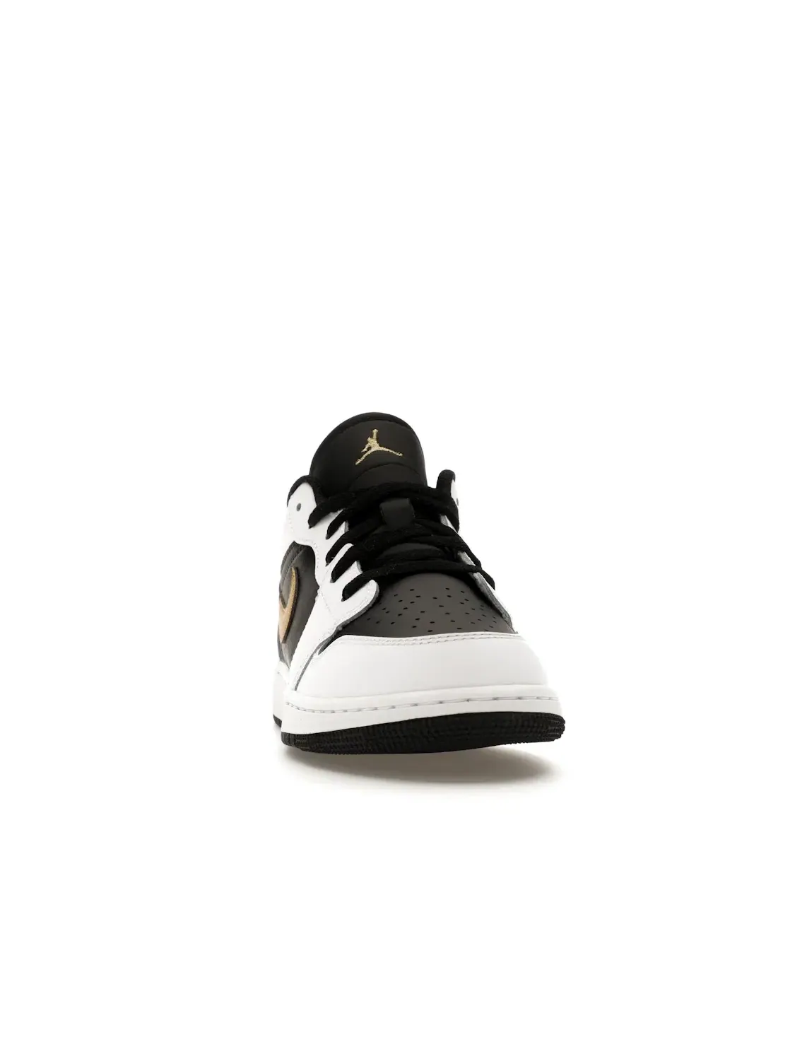Детские кроссовки с золотым свушем Jordan 1 Low Jordan — изображение 2 из 4