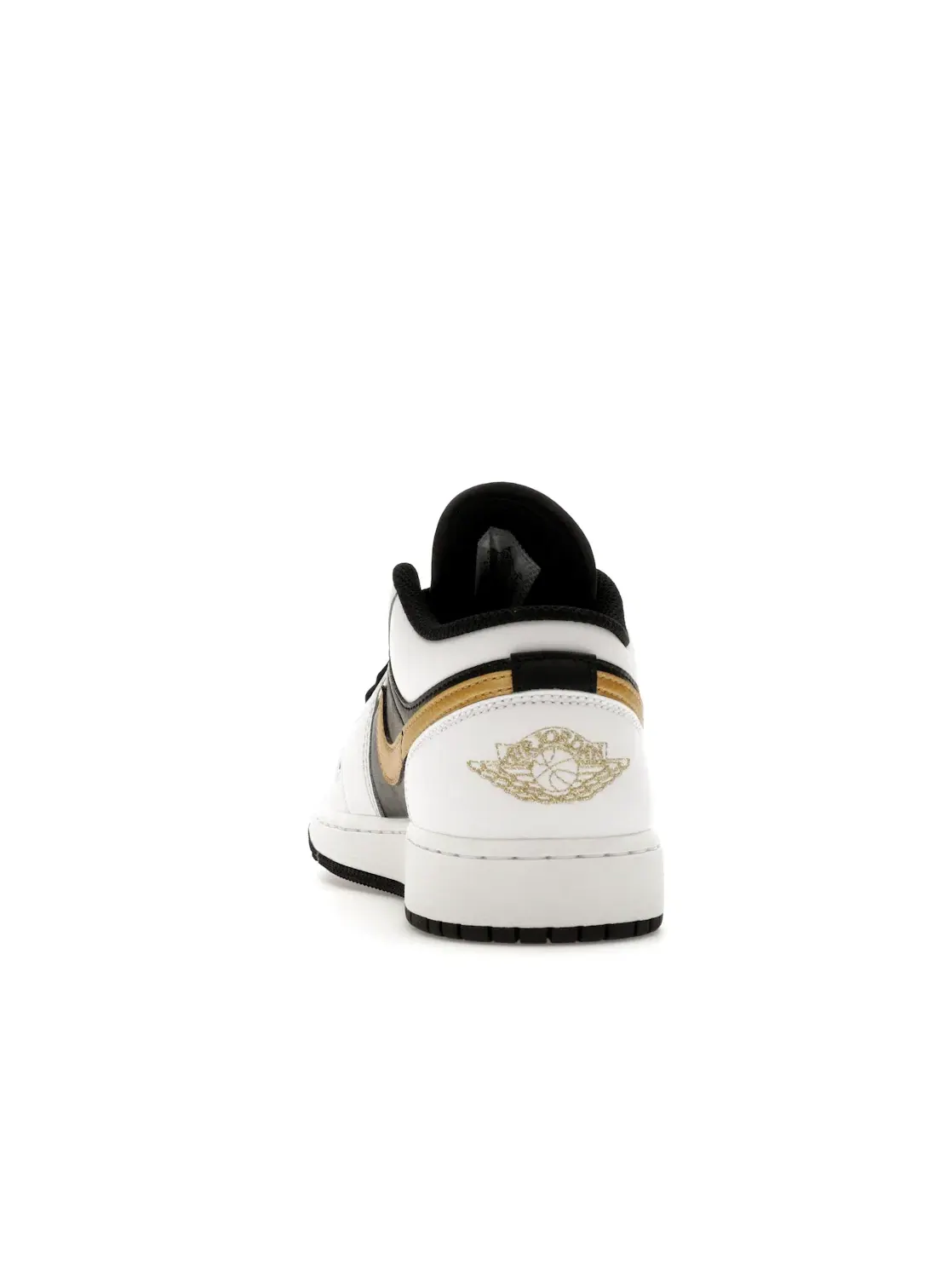Детские кроссовки с золотым свушем Jordan 1 Low Jordan — изображение 4 из 4