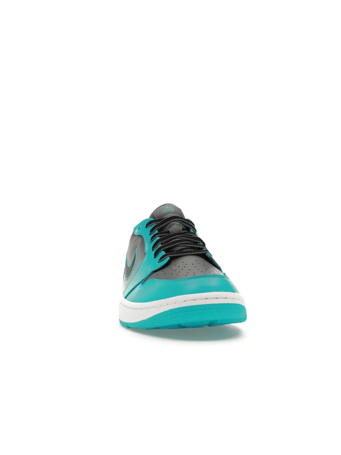 Мужские кроссовки для гольфа с ярким цветовым решением Jordan 1 Low Golf Jordan — изображение 2 из 4, серый синий черный