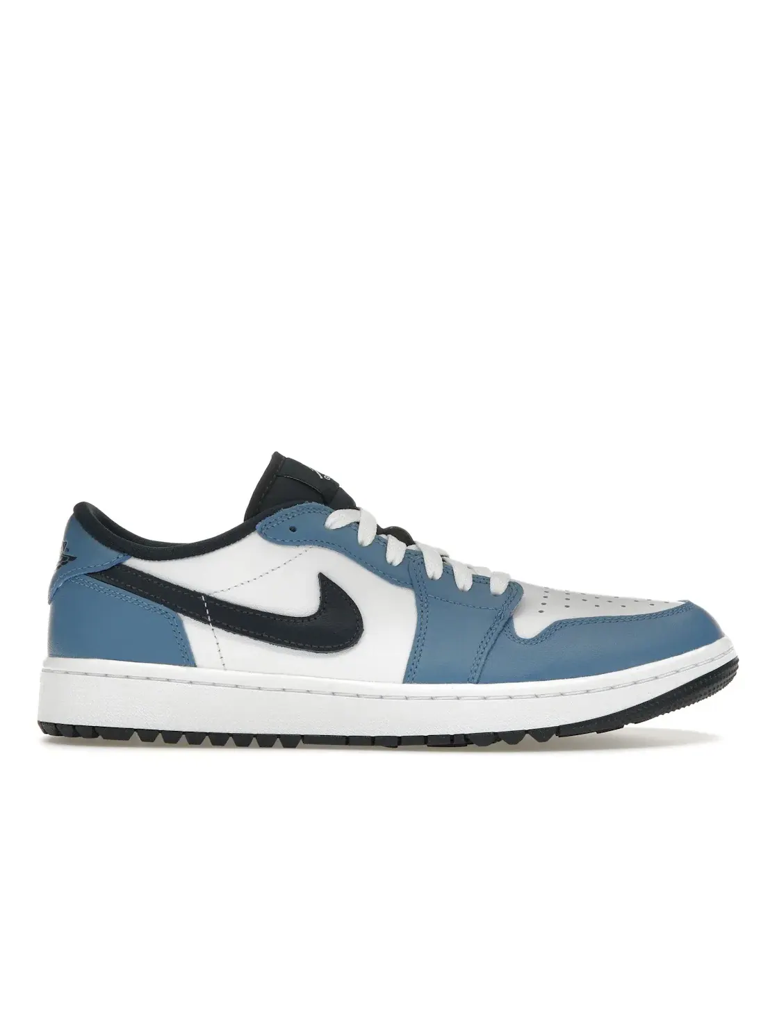 Мужские кроссовки для гольфа с принтом Jordan 1 Low Golf Jordan — изображение 1 из 4, белый/темно-синий--белый