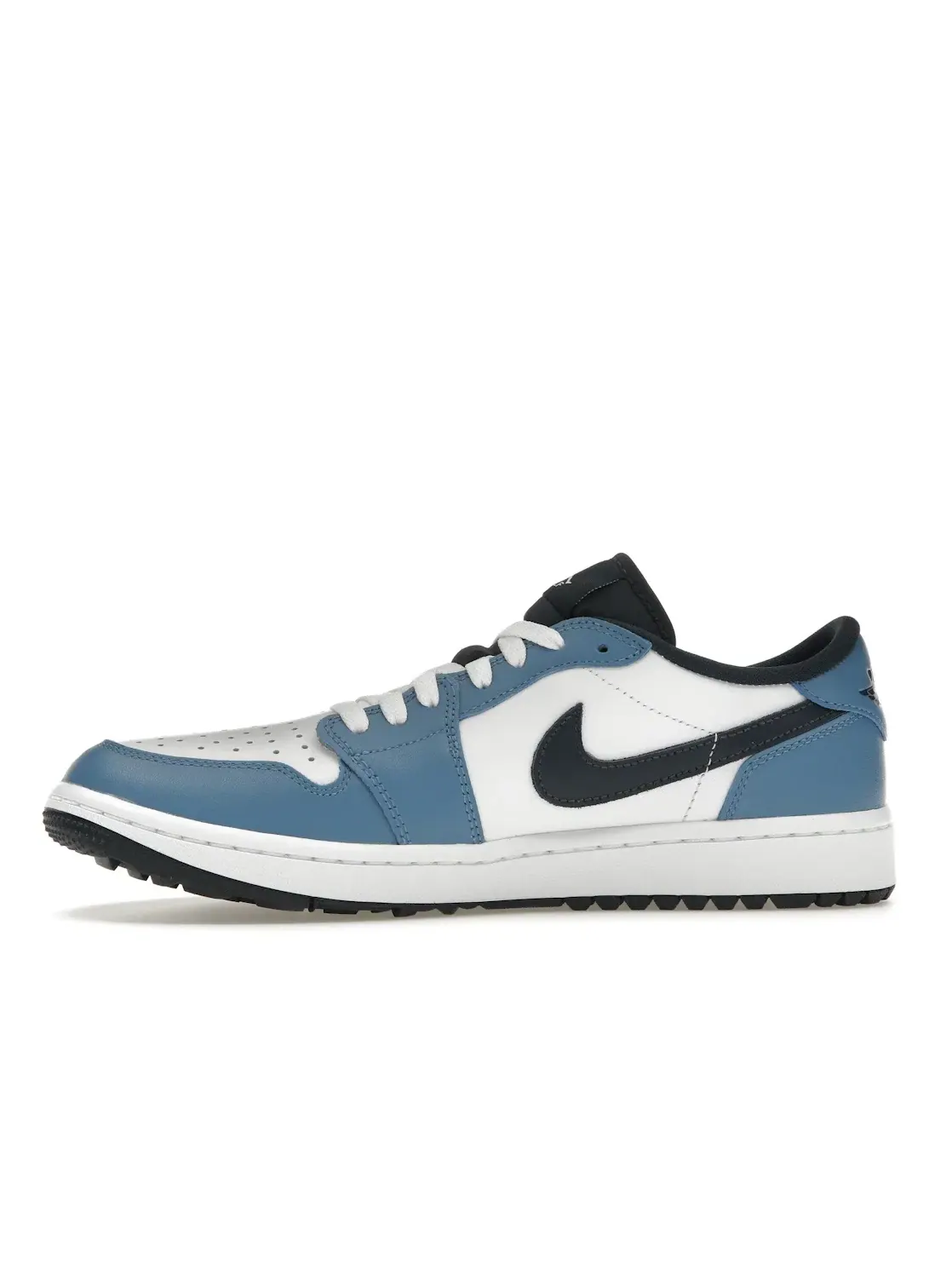 Мужские кроссовки для гольфа с принтом Jordan 1 Low Golf Jordan — изображение 3 из 4, белый/темно-синий--белый