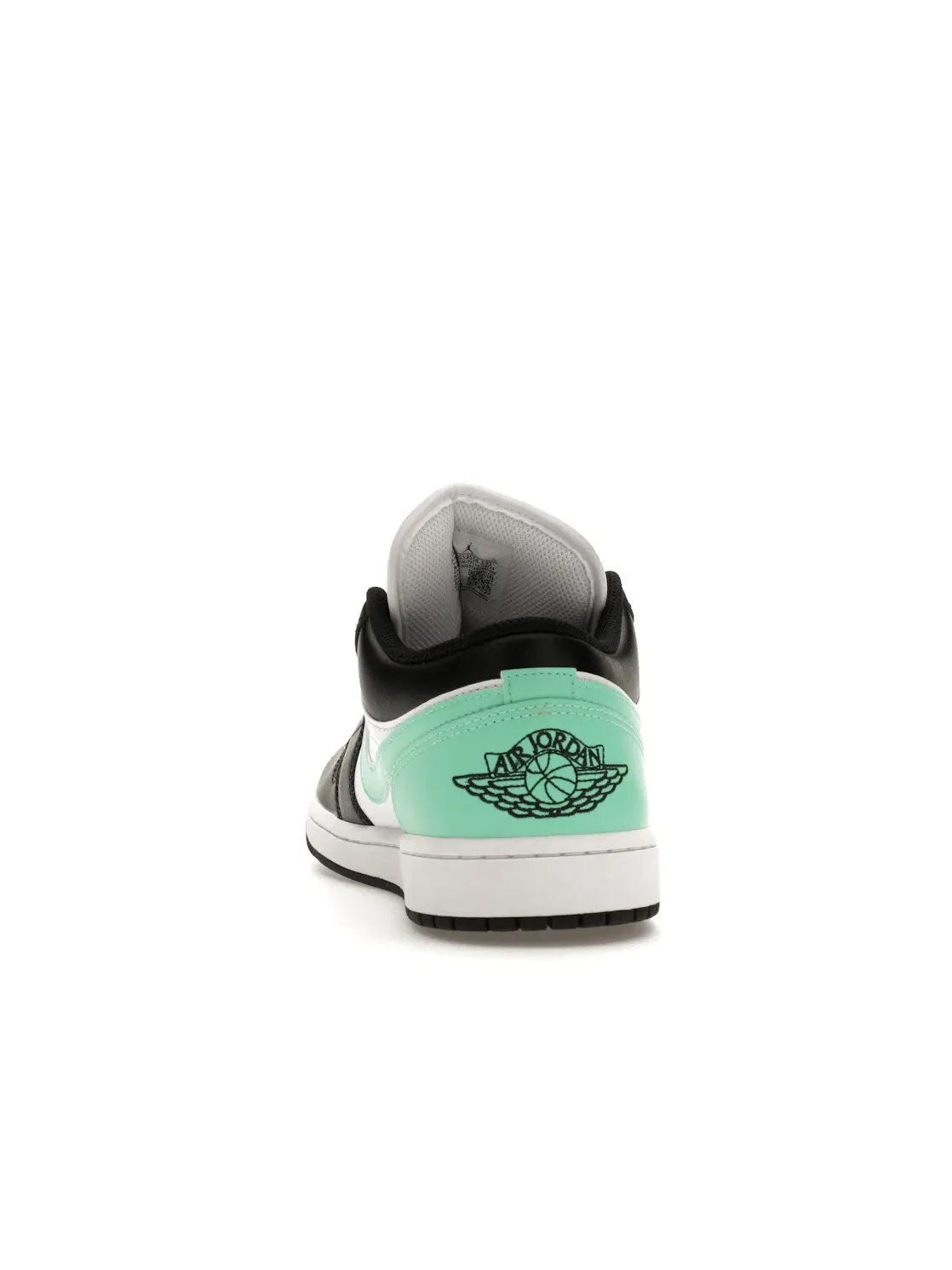 Мужские кроссовки с цветовой блокировкой Jordan 1 Low Jordan — изображение 3 из 3, белый/зеленый/черный