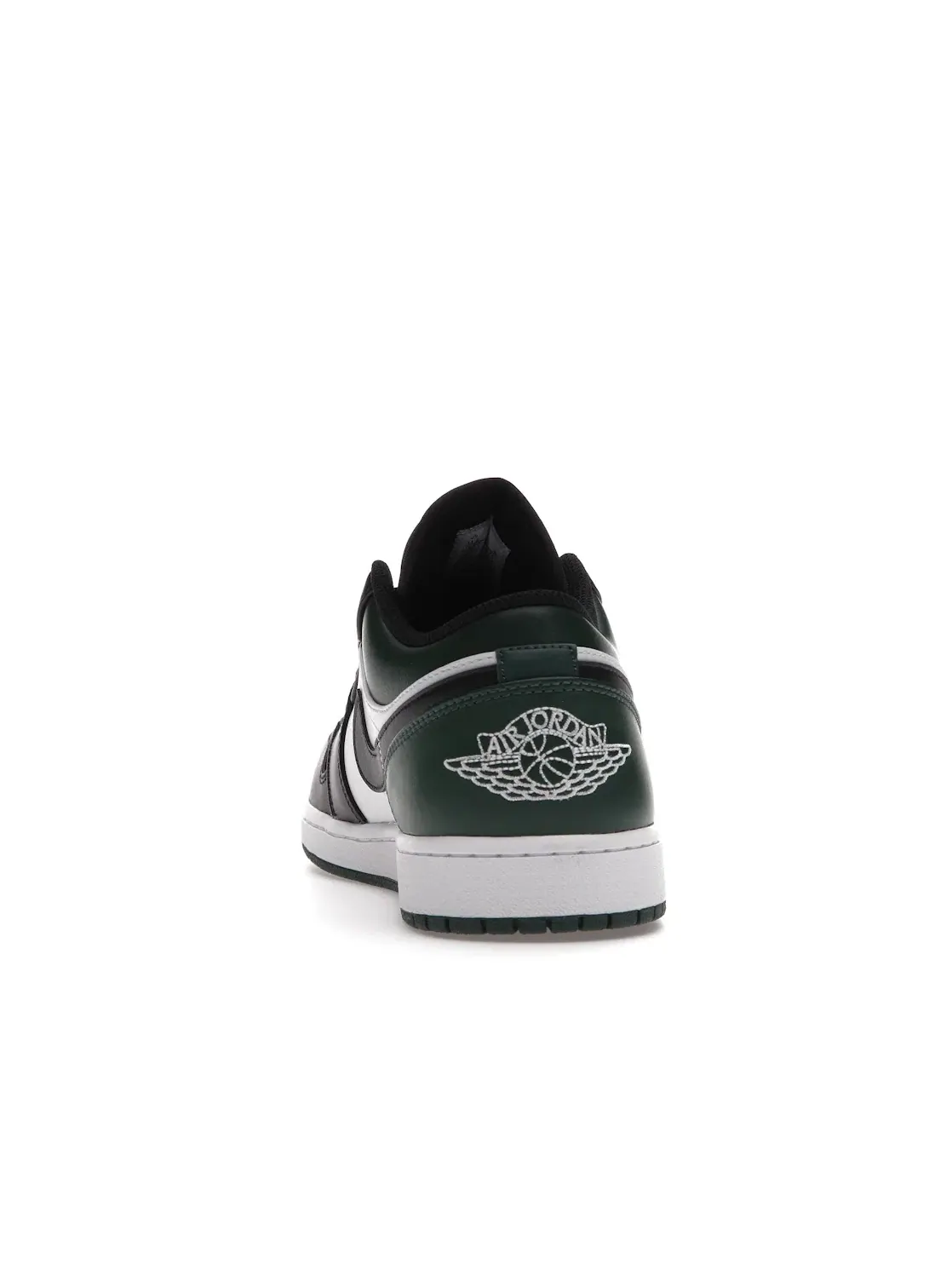 Мужские кроссовки кожаные Jordan 1 Low Green Toe Jordan — изображение 4 из 4, зеленый/белый/черный