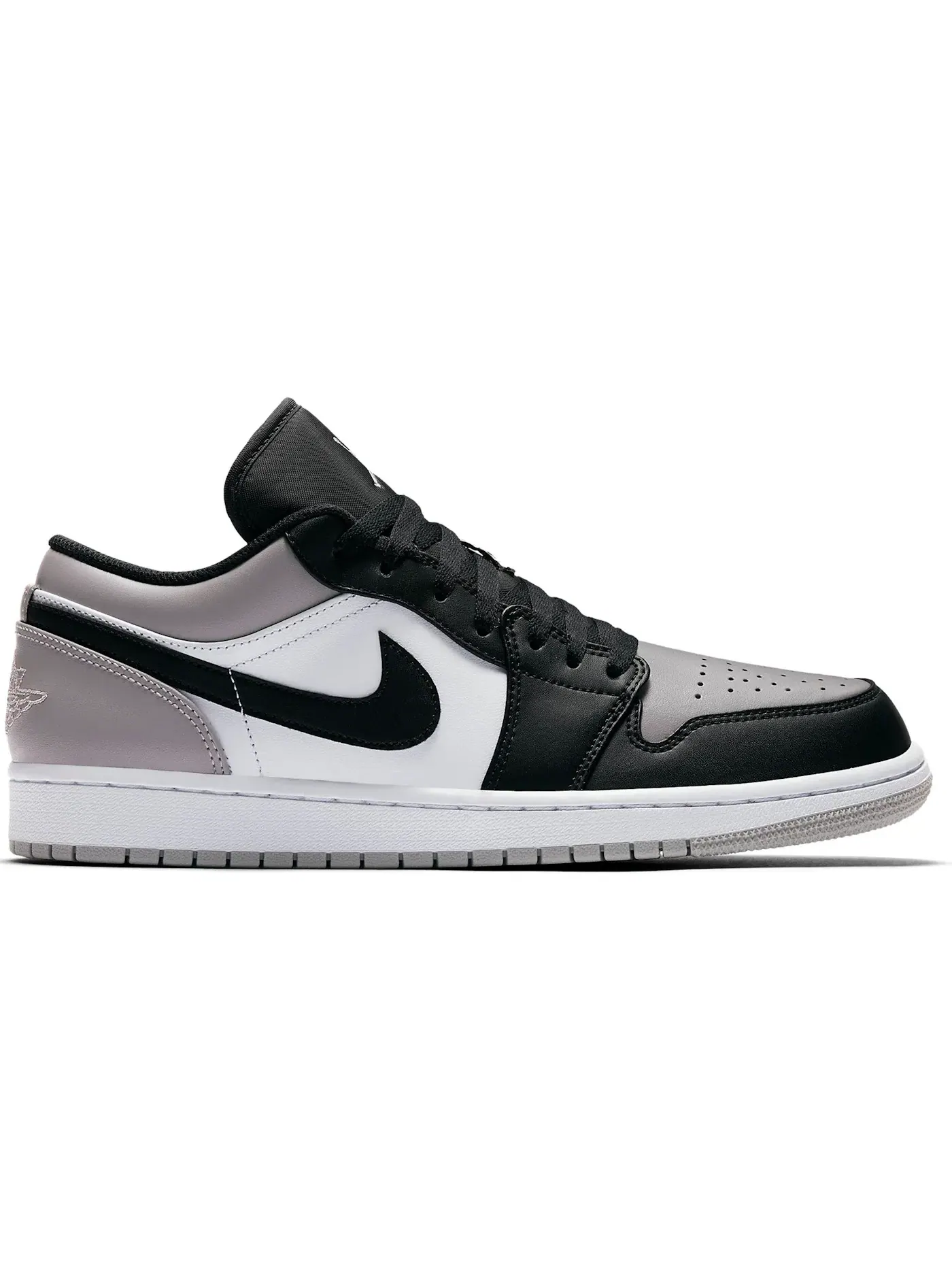 Мужские кроссовки Lifestyle Jordan 1 Low Grey Toe Jordan — изображение 1 из 1, белый/-черный