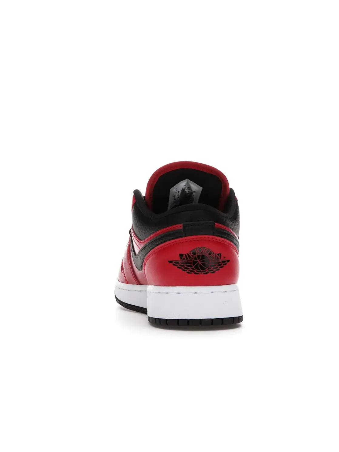 Детские кроссовки Lifestyle с принтом Jordan 1 Low Jordan — изображение 4 из 4, красный/черный/белый