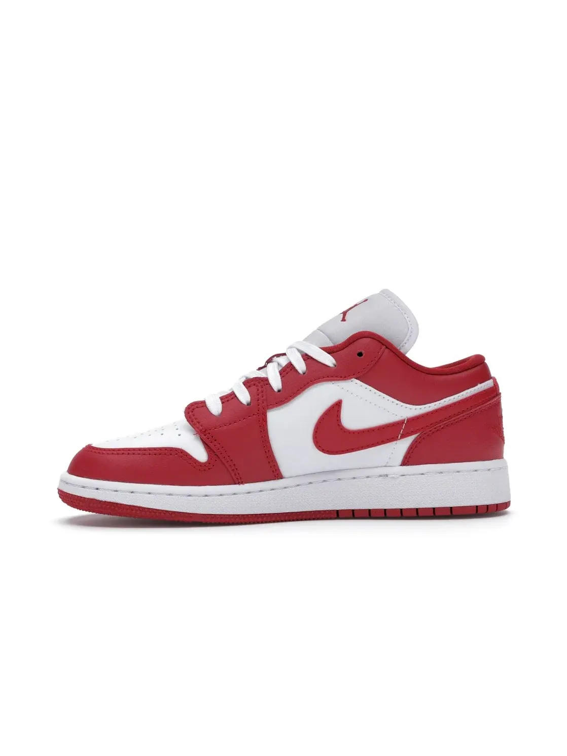 Детские кроссовки Lifestyle с принтом Jordan 1 Low Jordan — изображение 3 из 4, красный красный белый