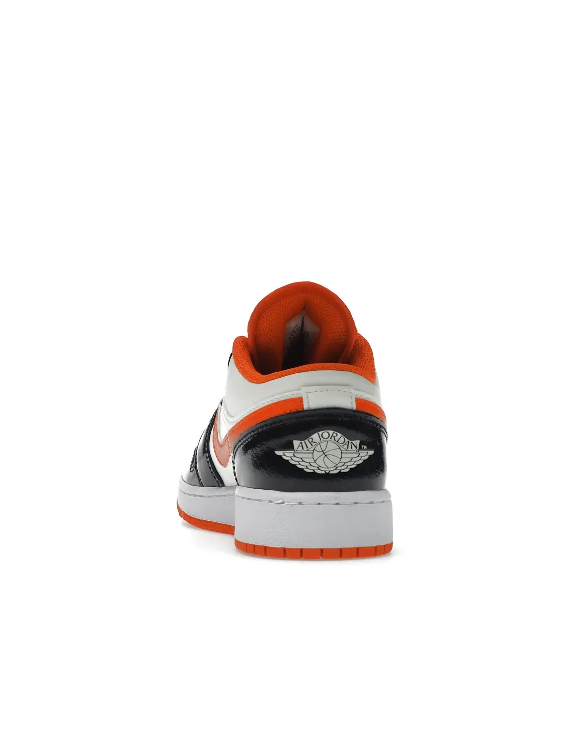 Детские кроссовки Lifestyle с принтом Jordan 1 Low Halloween (2023) (GS) Jordan — изображение 4 из 4, оранжевый/черный//серый