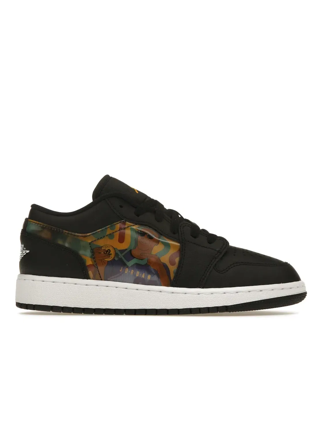 Детские кроссовки Lifestyle Jordan 1 Low Jordan — изображение 1 из 4, черный//темный