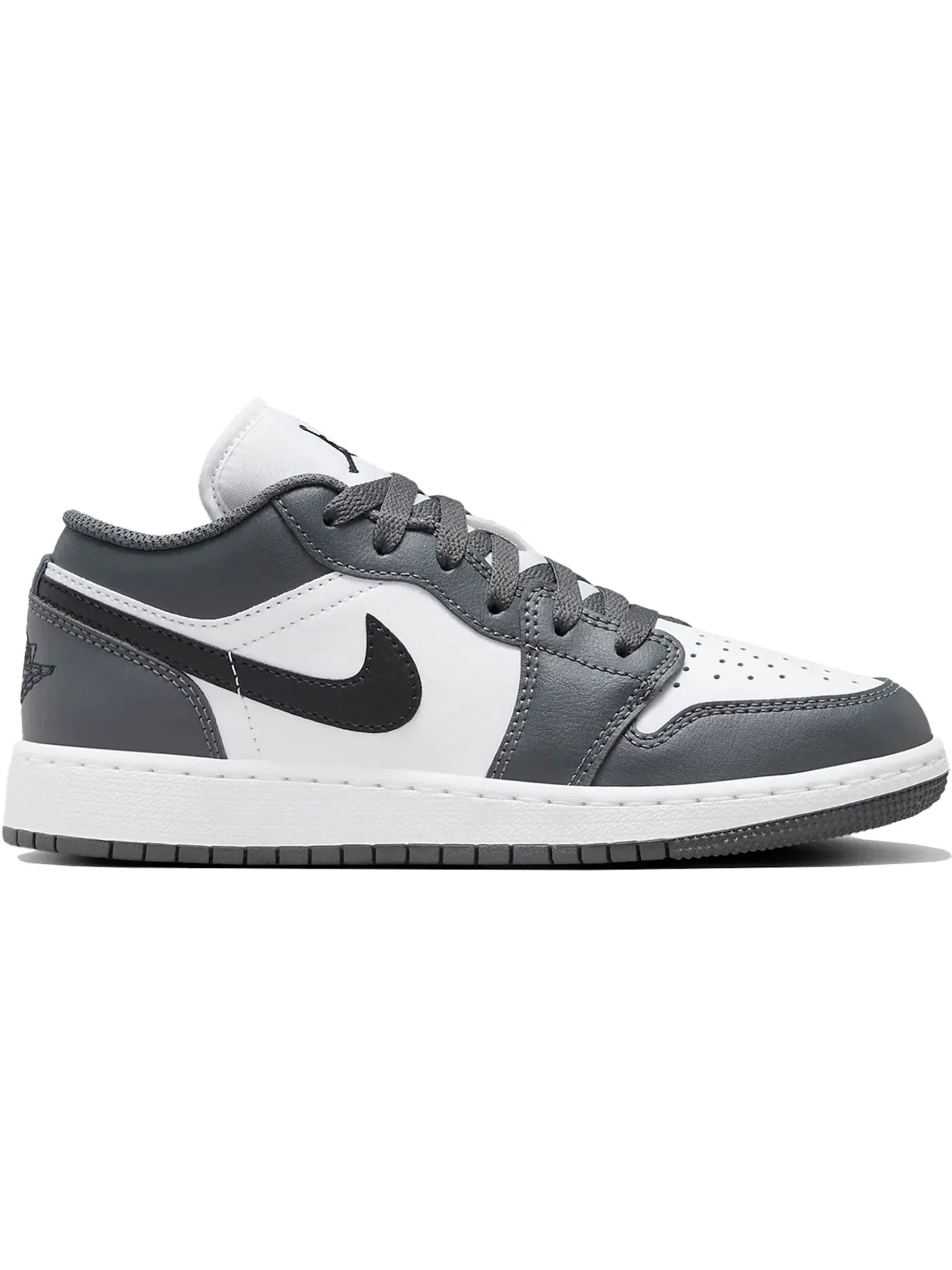 Детские кроссовки Lifestyle Jordan 1 Low Jordan — изображение 1 из 1, белый/черный/серый