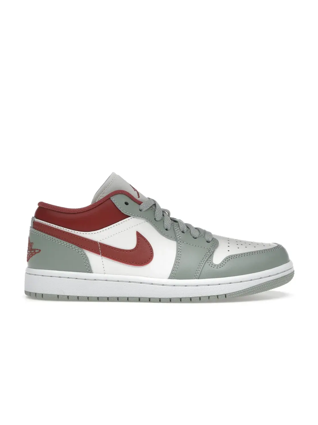 Мужские кроссовки с низким верхом Jordan 1 Low Jordan — изображение 1 из 4, платиновый/белый