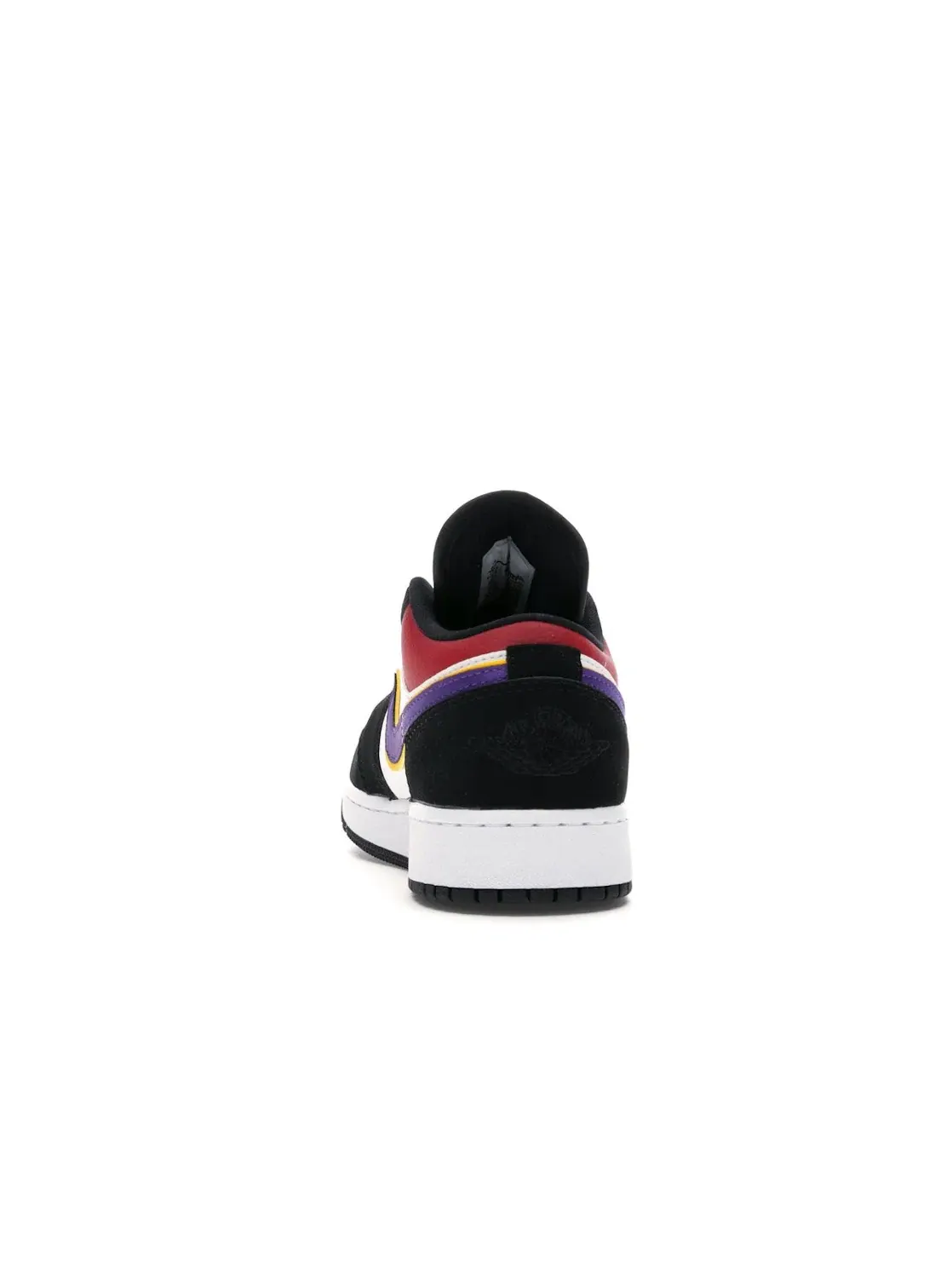 Детские кроссовки Lifestyle Jordan 1 Low Jordan — изображение 4 из 4, черный/фиолетовый-белый