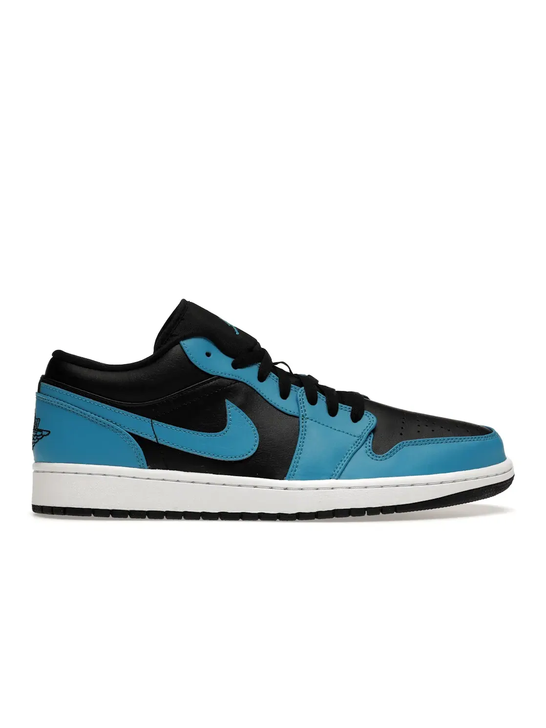 Мужские кроссовки Lifestyle с принтом Jordan 1 Low Jordan — изображение 1 из 4, синий/черный-белый