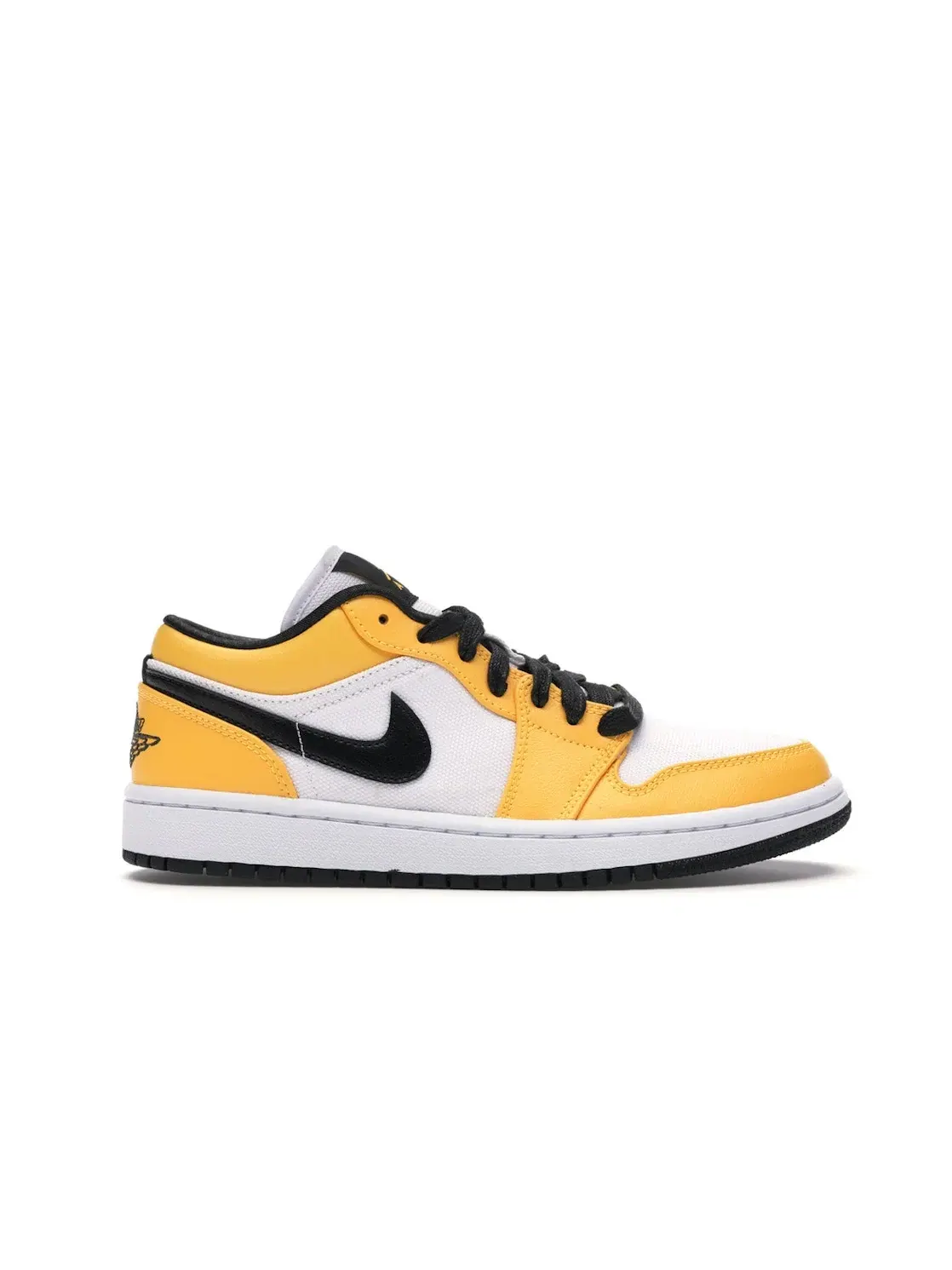Женские кроссовки Lifestyle с принтом Jordan 1 Low Jordan — изображение 1 из 4, белый/черный-оранжевый