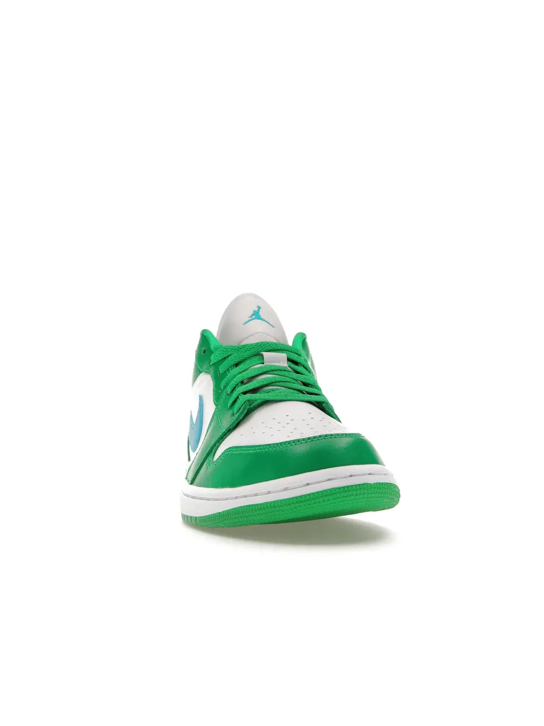 Женские кроссовки Lifestyle Jordan 1 Low — изображение 2 из 4, зеленый//белый