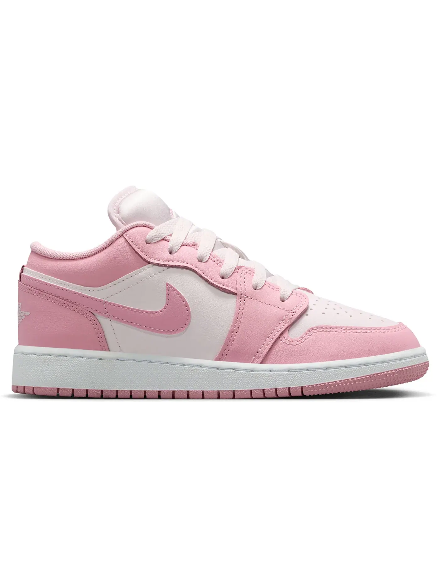 Детские кроссовки для девочек с низким верхом Jordan 1 Low Jordan — изображение 1 из 1, розовый/белый/розовый