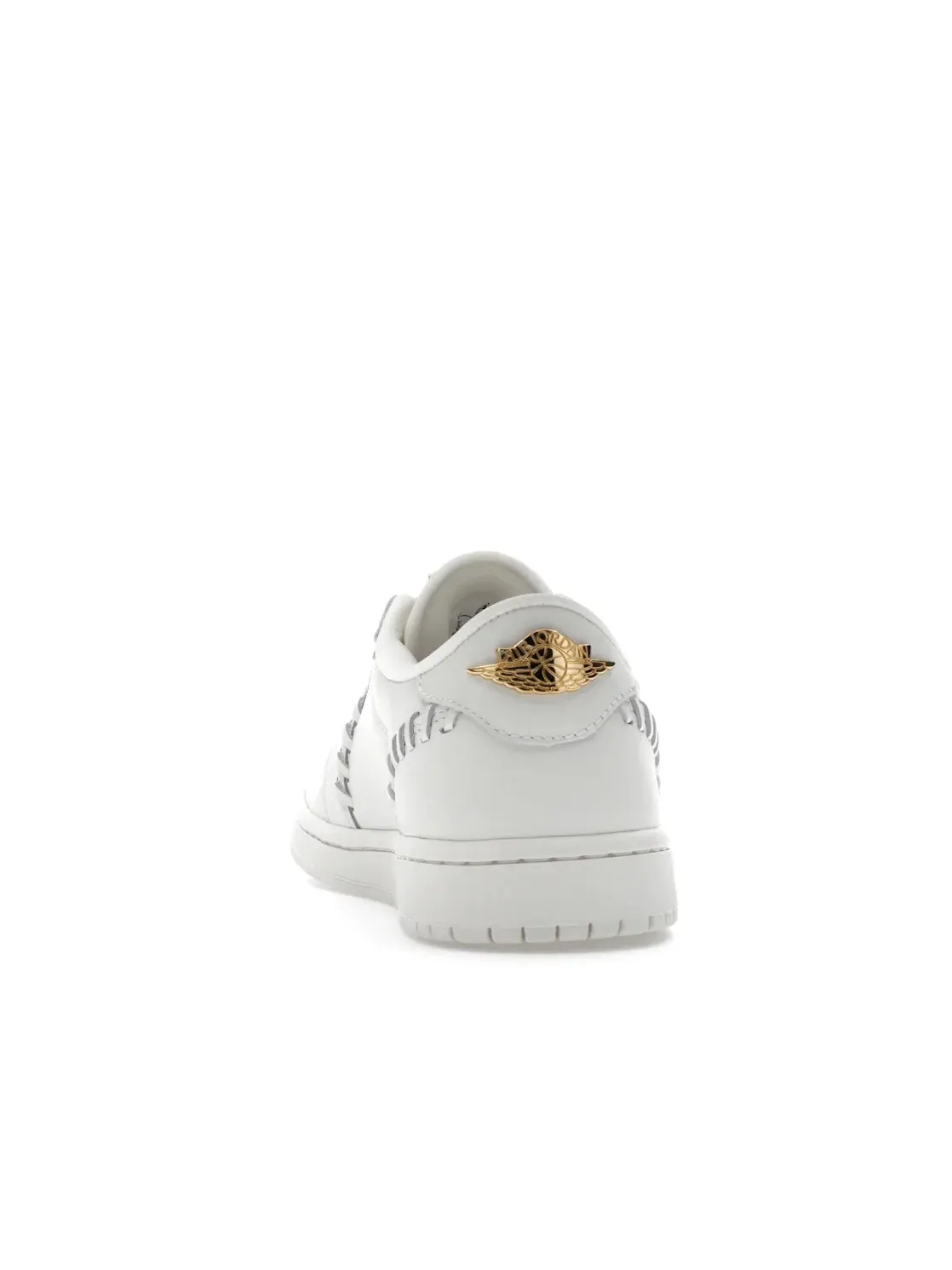 Женские кроссовки Lifestyle с металлическими акцентами Jordan 1 Low — изображение 4 из 4, металлик золотистый