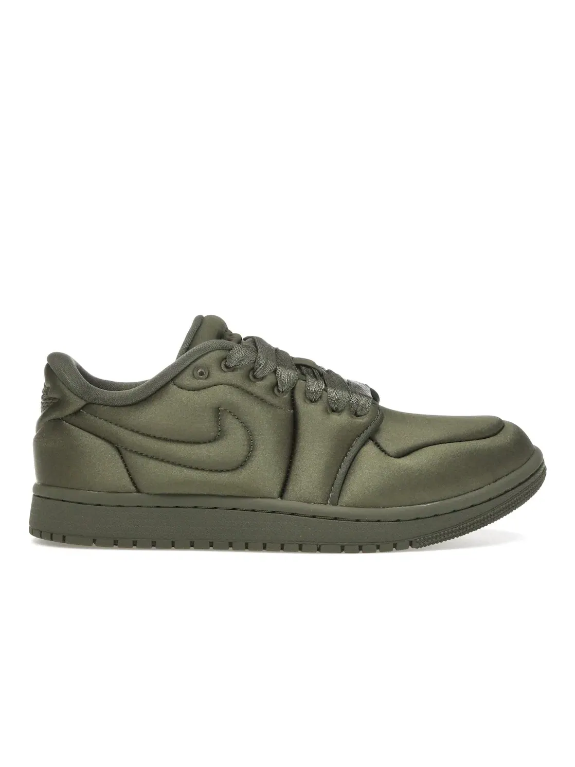 Женские кроссовки Lifestyle с принтом Jordan 1 Low Jordan — изображение 1 из 4, оливковый оливковый