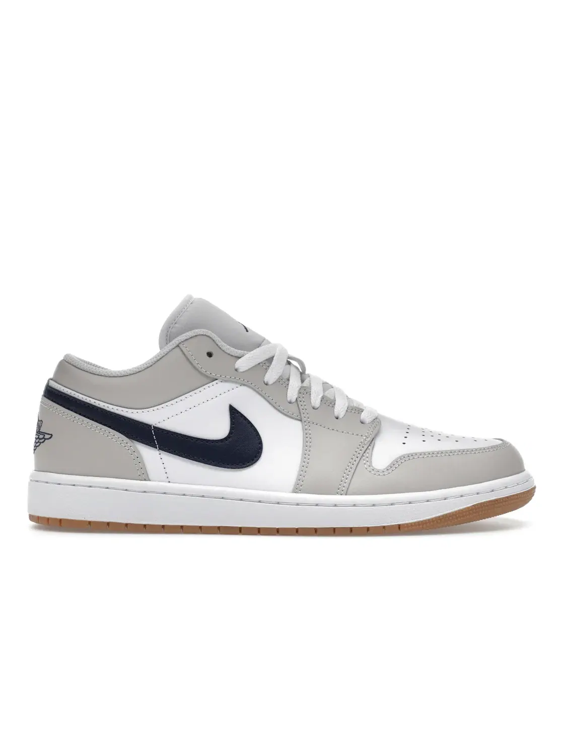 Мужские кроссовки с гладким кожаным верхом Jordan 1 Low Jordan — изображение 1 из 4