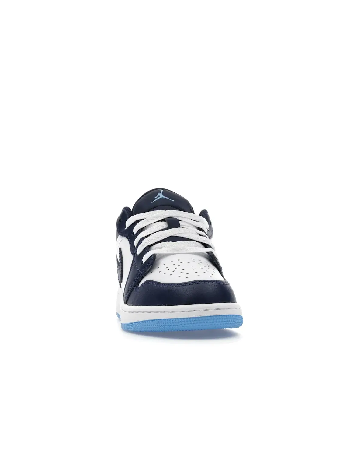 Детские кроссовки Lifestyle с низким верхом Jordan 1 Low — изображение 2 из 4, темно-синий/белый/синий