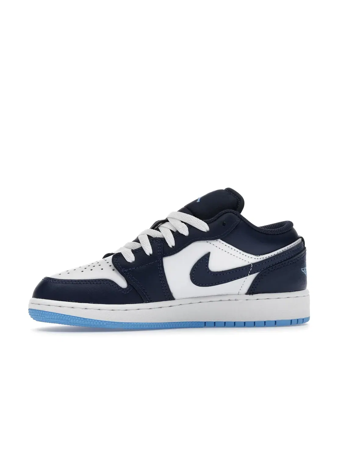 Детские кроссовки Lifestyle с низким верхом Jordan 1 Low — изображение 3 из 4, темно-синий/белый/синий