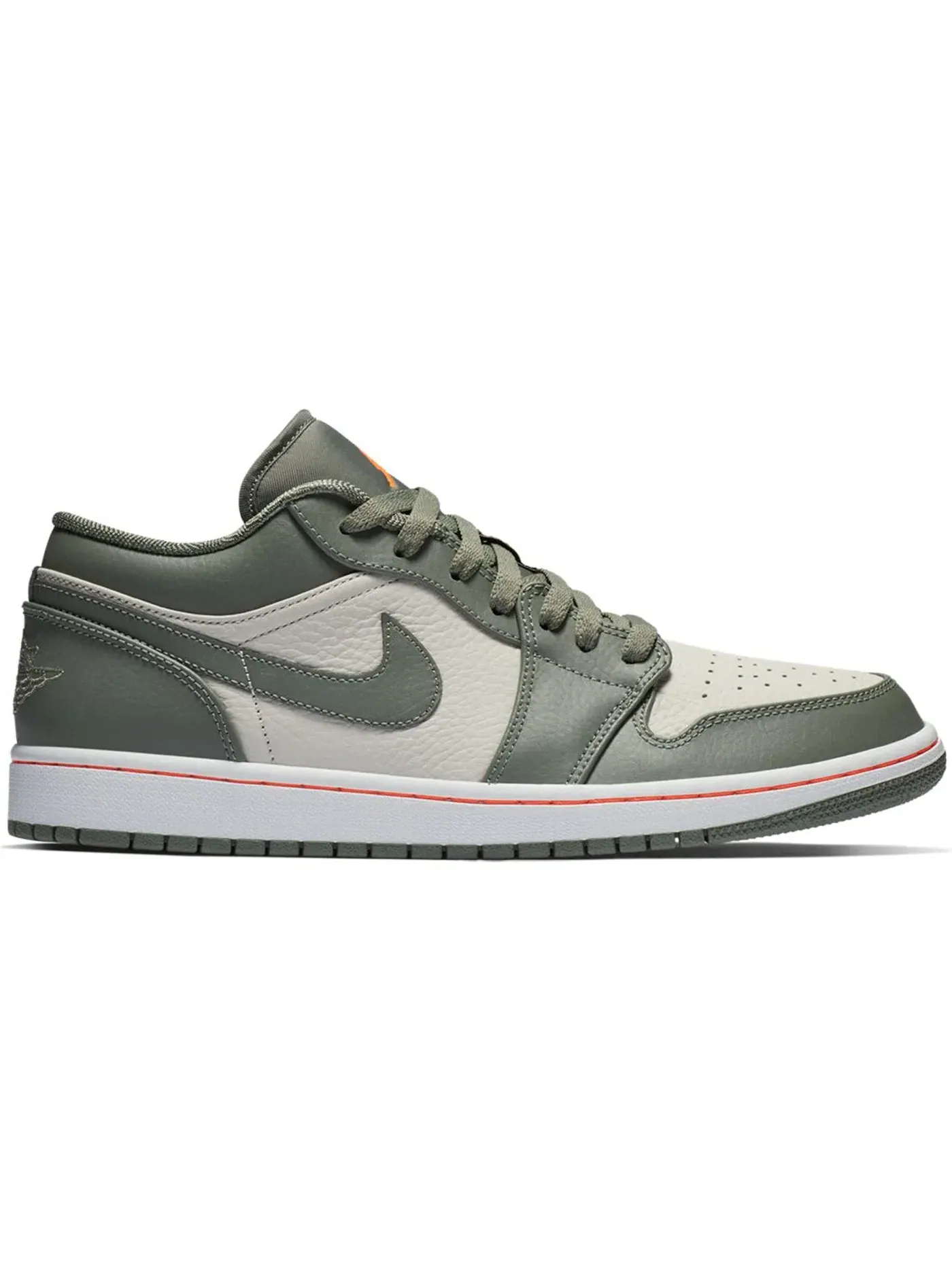 Мужские кроссовки Lifestyle Jordan 1 Low Jordan — изображение 1 из 1, белый/-светлый-винтажный