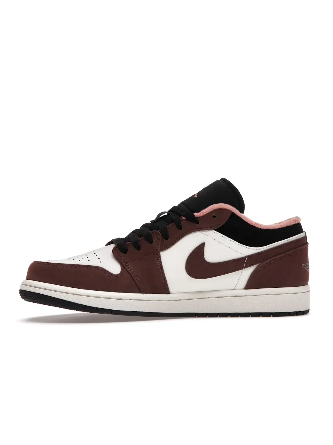 Мужские кроссовки Lifestyle с замшевыми вставками Jordan 1 Low Jordan — изображение 3 из 4, светлый/-черный