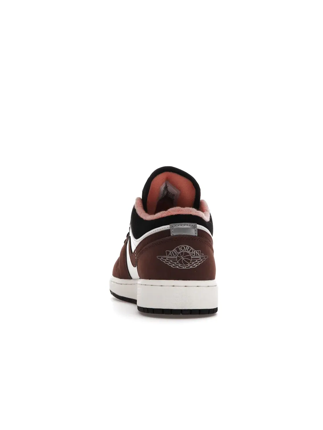 Детские кроссовки Lifestyle с замшевыми накладками Jordan 1 Low Mocha Jordan — изображение 4 из 4, светлый/-черный