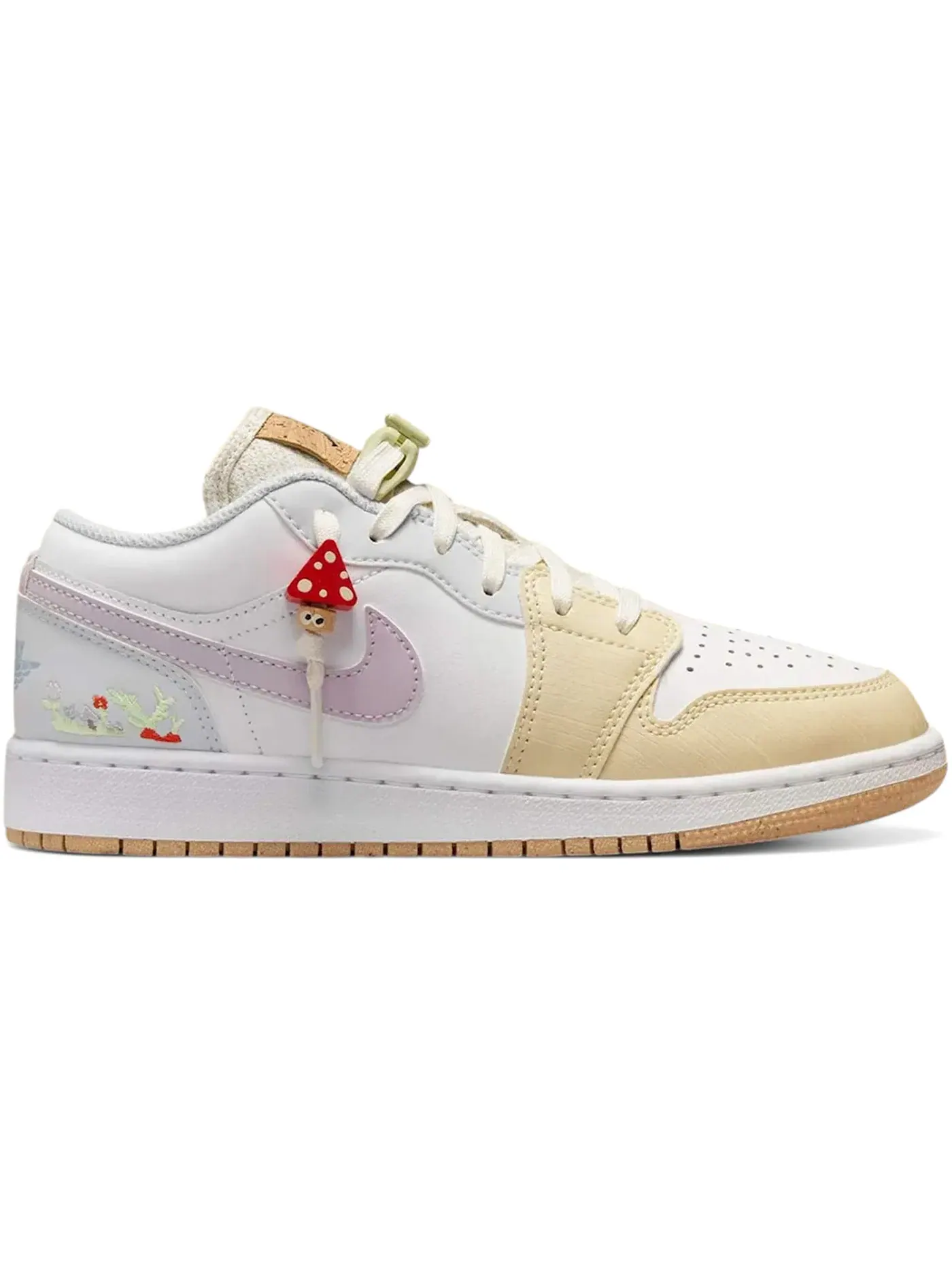 Детские кроссовки Lifestyle Jordan 1 Low Mushroom Jordan — изображение 1 из 1, бежевый/белый