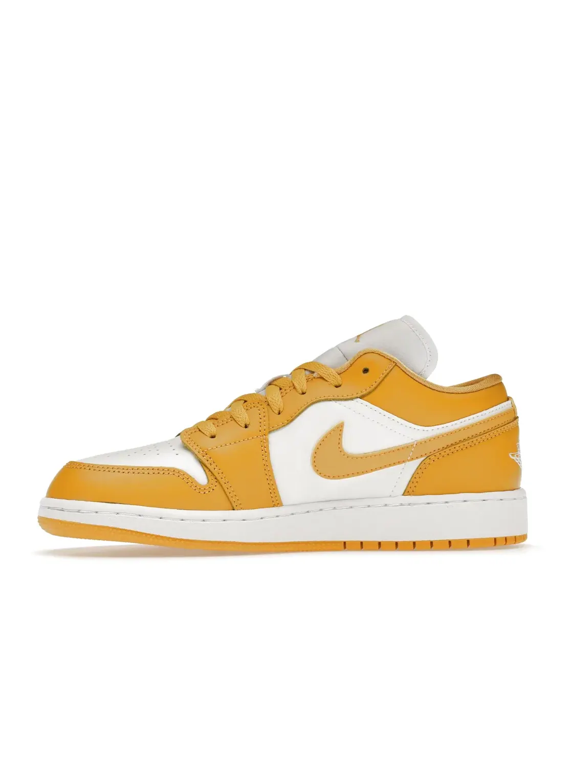 Детские кроссовки с принтом Jordan 1 Low Jordan — изображение 3 из 4, белый
