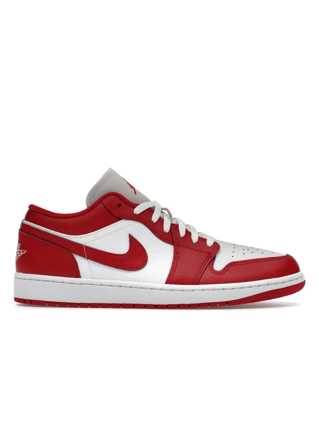 Мужские кроссовки Lifestyle Jordan 1 Low — изображение 1 из 4, белый/белый/красный