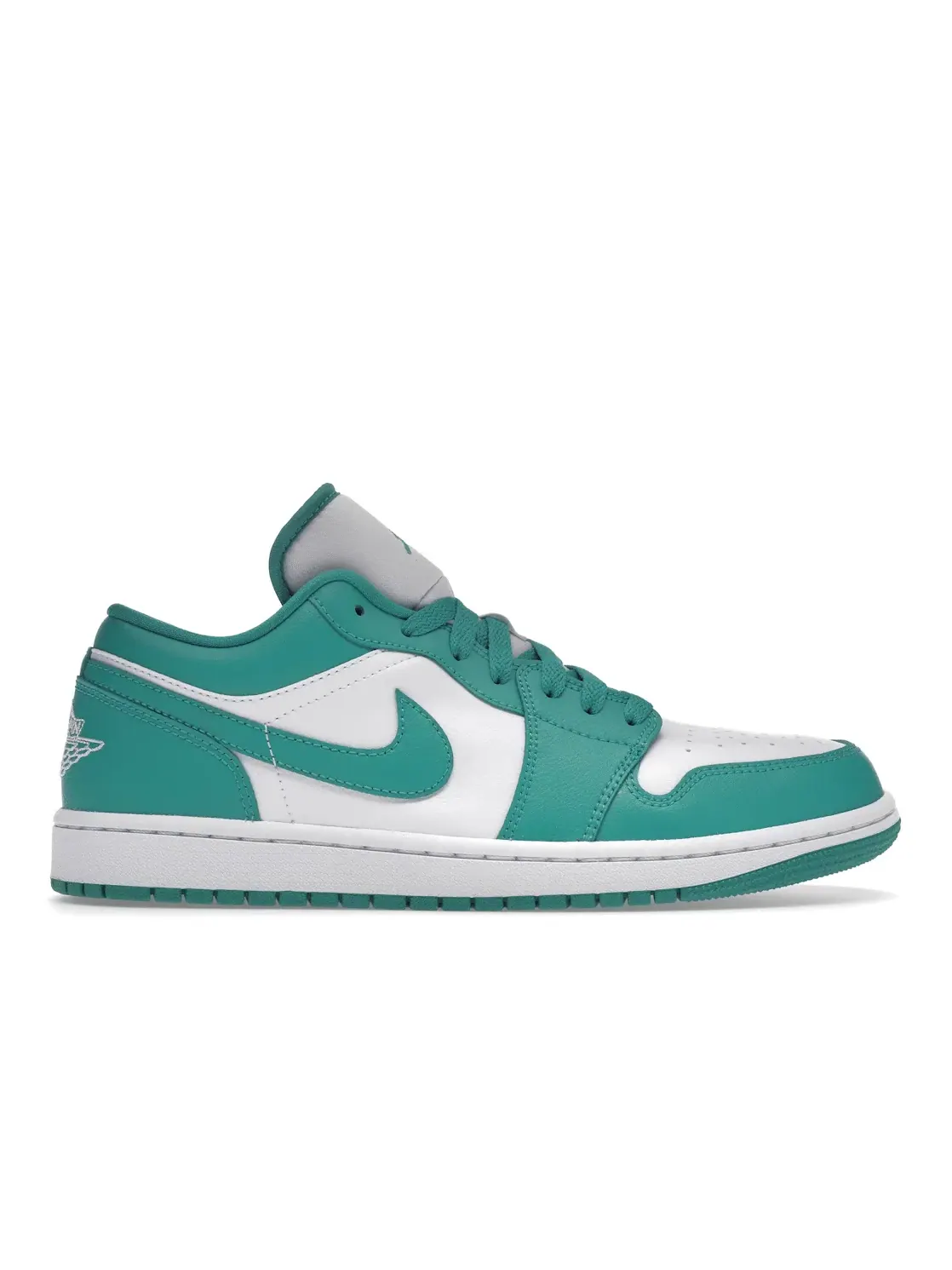 Женские кроссовки с кожаным верхом Jordan 1 Low — изображение 1 из 4, белый/белый