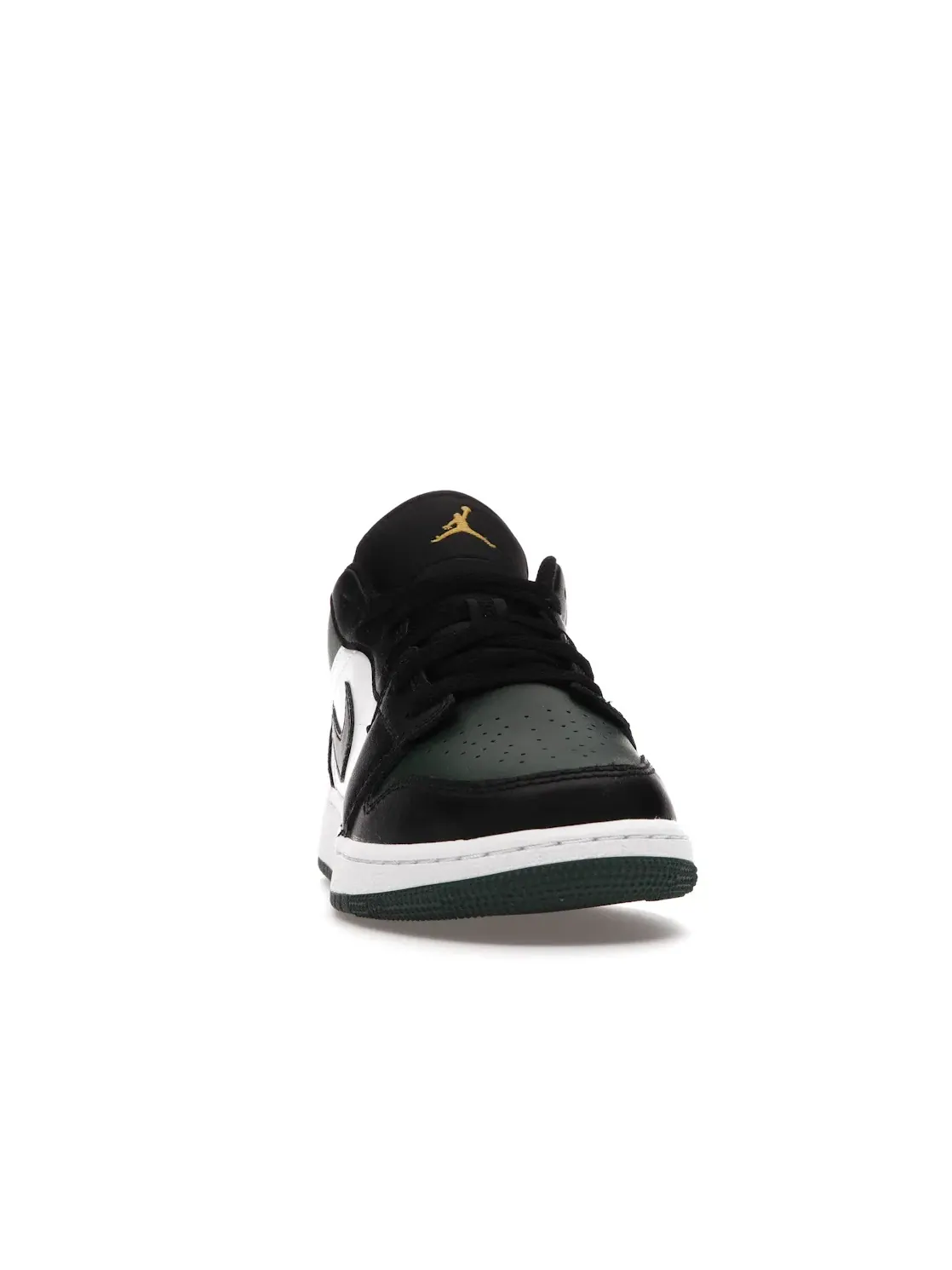 Детские кроссовки Lifestyle с принтом Jordan 1 Low Jordan — изображение 2 из 4, зеленый/белый/черный