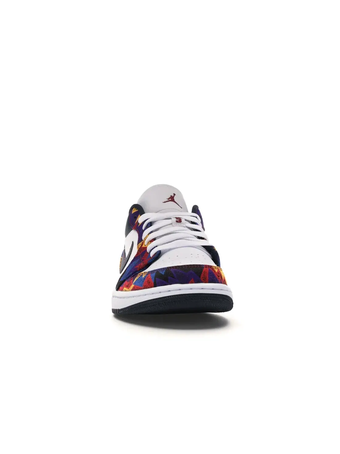 Мужские кроссовки с принтом Jordan 1 Low Nothing But Net Jordan — изображение 2 из 4, белый/темный-красный