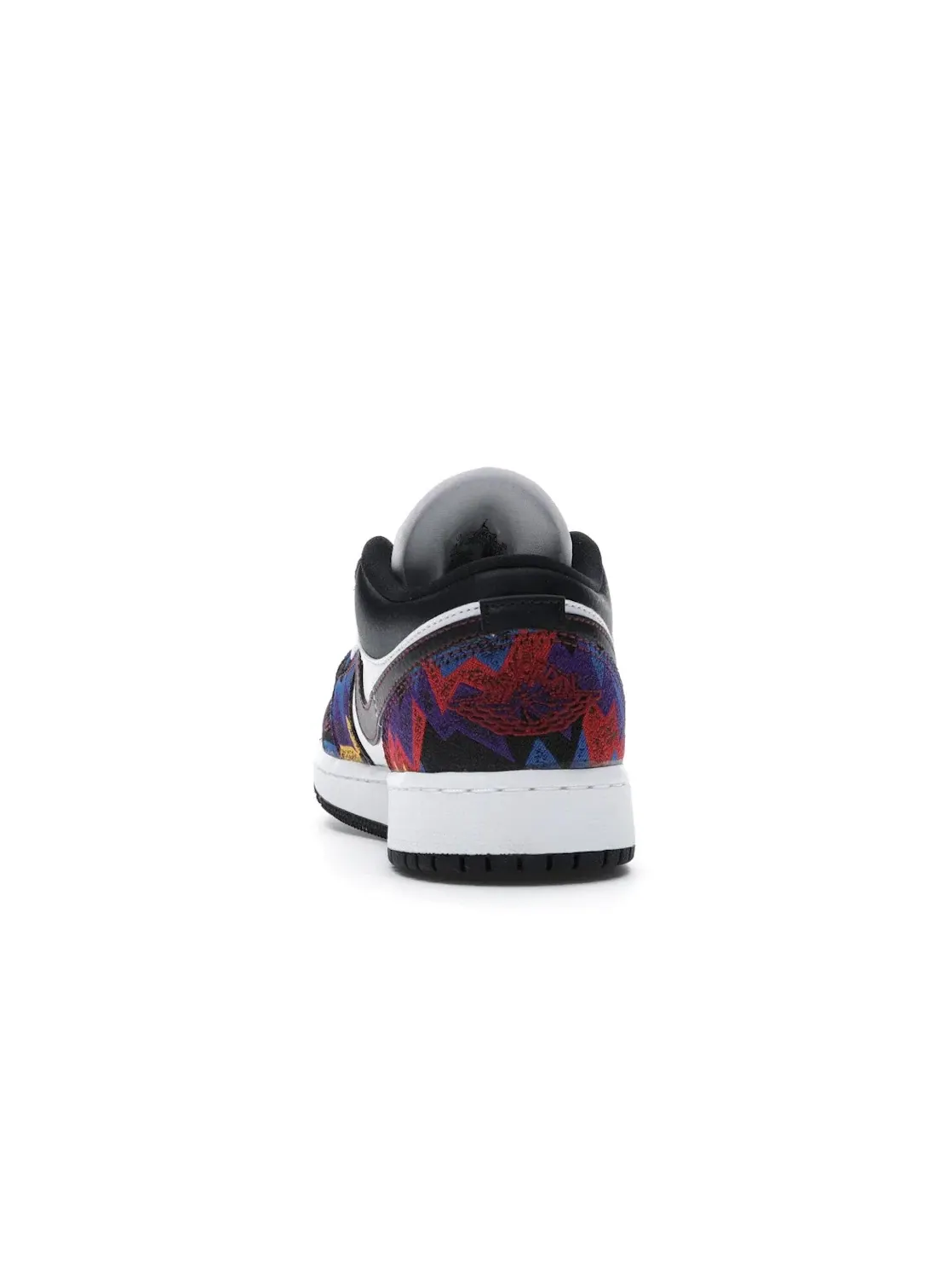Детские кроссовки с принтом Jordan 1 Low Nothing But Net Jordan — изображение 4 из 4, белый темный красный