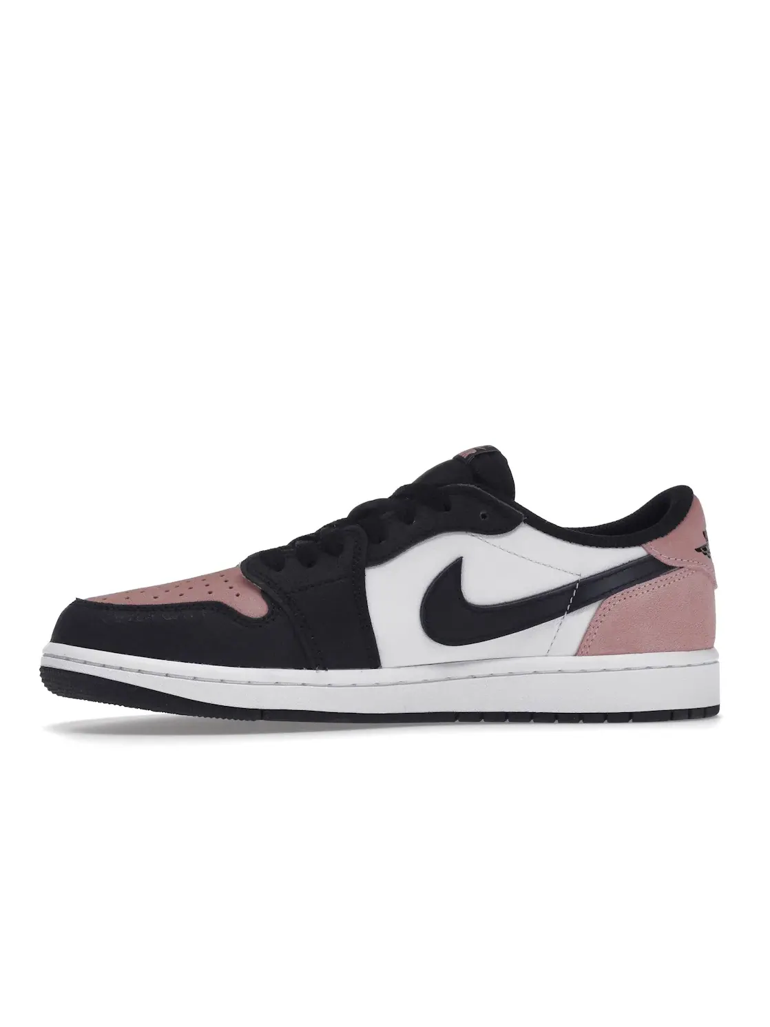 Мужские кроссовки Lifestyle Jordan 1 Low OG Bleached Coral — изображение 3 из 4, черный/-белый-серый