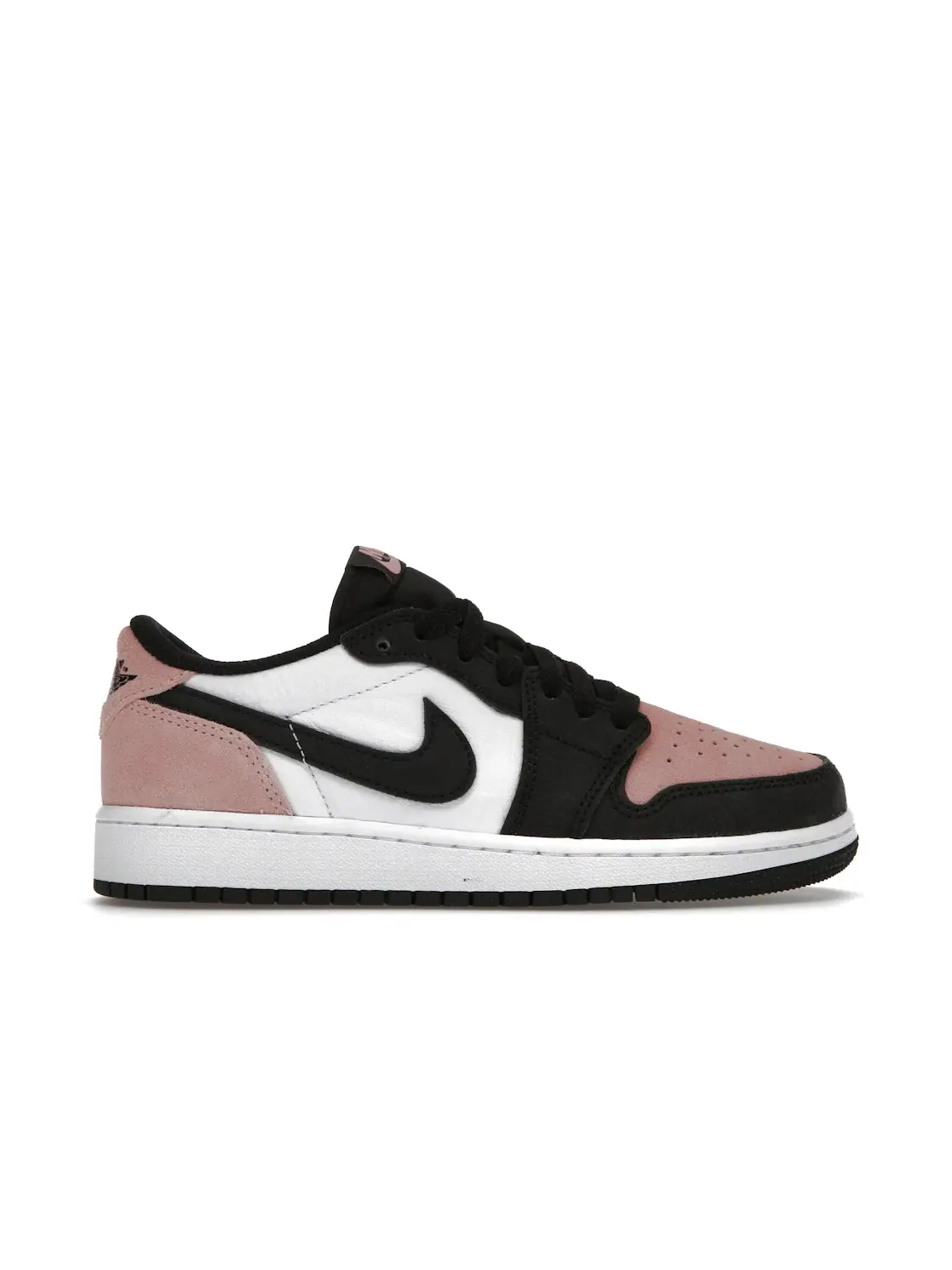 Детские кроссовки с низким верхом Jordan 1 Low OG Bleached Coral Jordan — изображение 1 из 4, черный/-белый-серый
