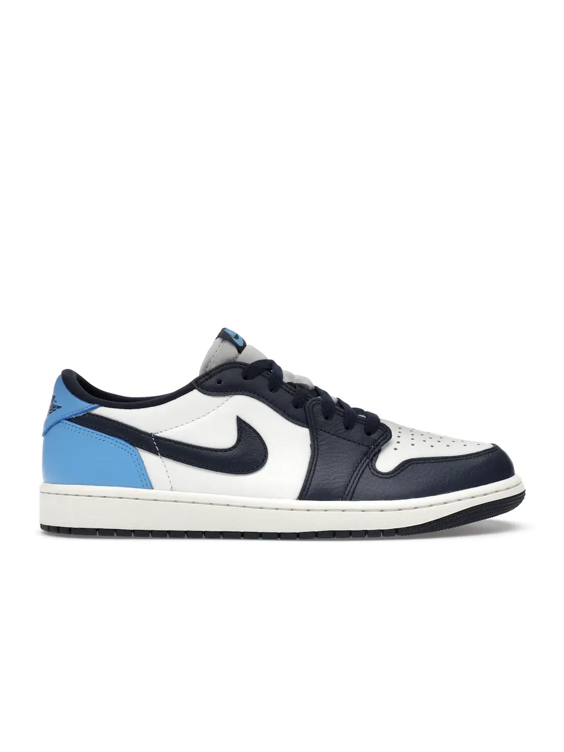 Мужские кроссовки с кожаным верхом Jordan 1 Low OG — изображение 1 из 4, синий