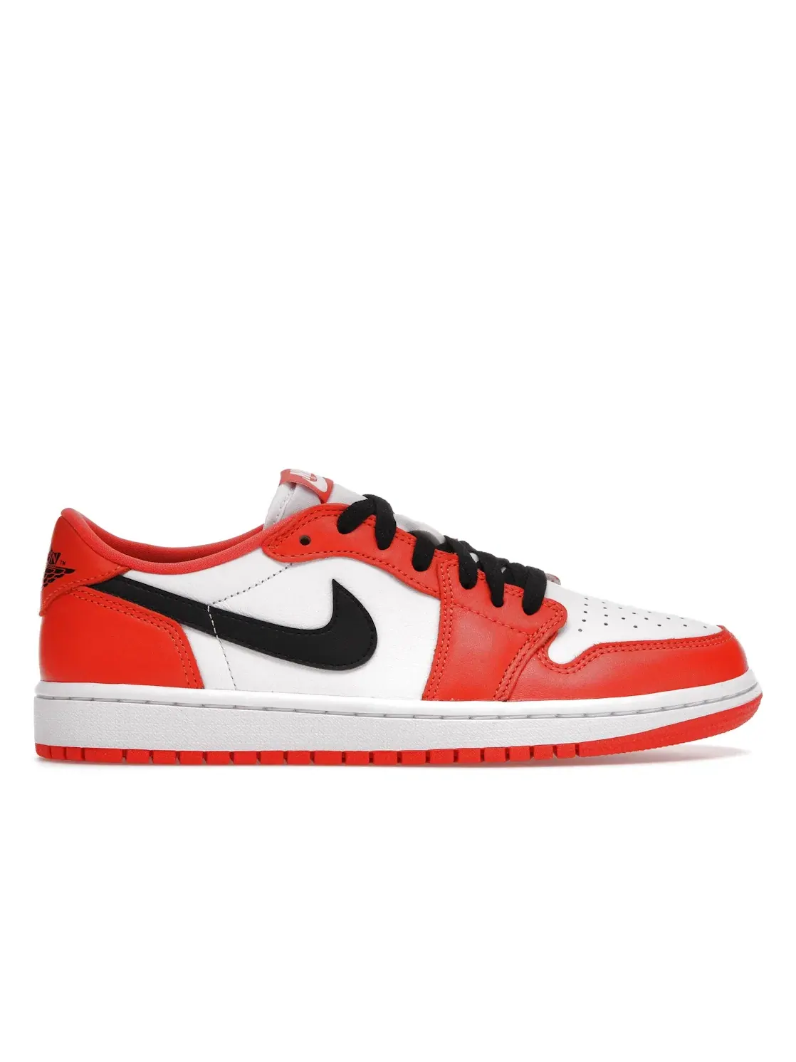 Женские кроссовки Lifestyle с принтом Jordan 1 Low OG Starfish Jordan — изображение 1 из 4, белый-черный