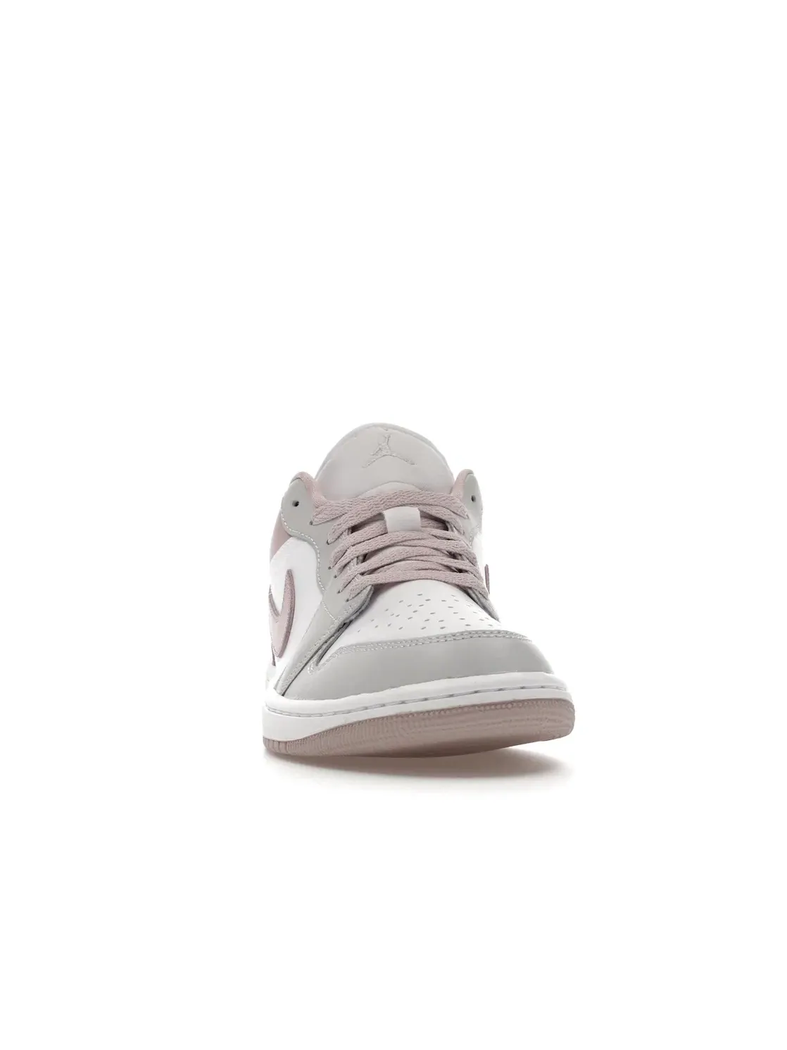 Женские кроссовки Lifestyle с контрастными акцентами Jordan 1 Low — изображение 2 из 4, розовый/белый/серый
