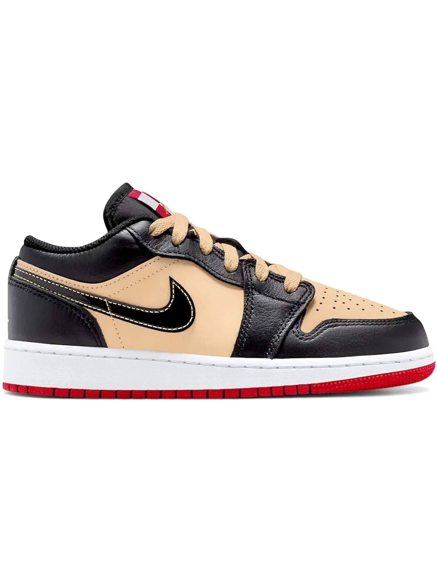 Детские кроссовки Lifestyle Jordan 1 Low Pizza Jordan — изображение 1 из 1, красный/белый/черный