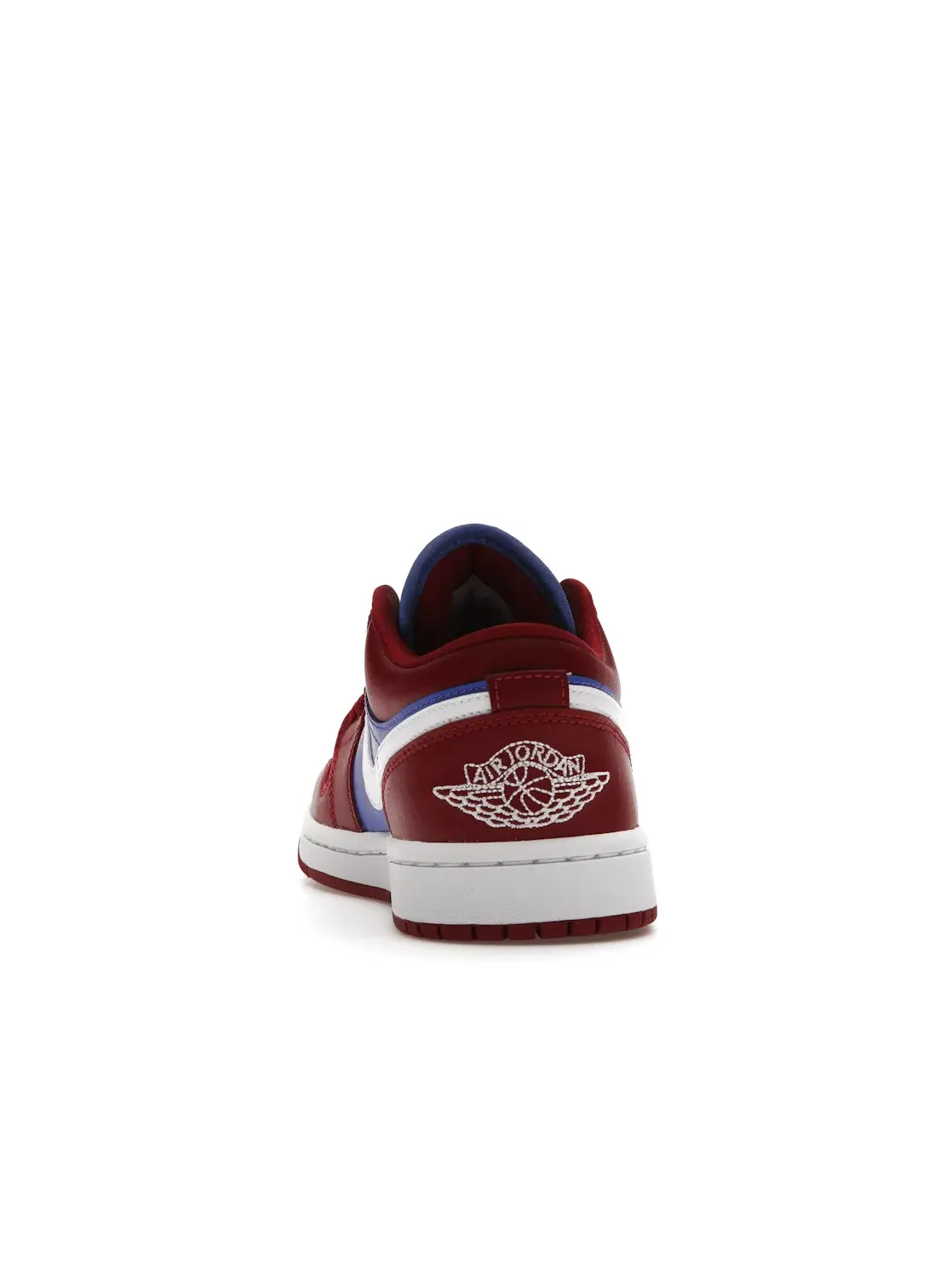 Женские кроссовки с цветовой блокировкой Jordan 1 Low — изображение 4 из 4, синий-белый