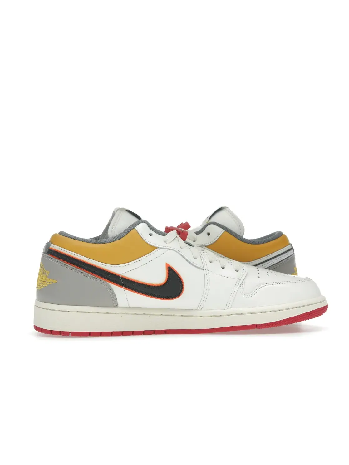 Мужские кроссовки Lifestyle с контрастными акцентами Jordan 1 Low PRM Jordan — изображение 3 из 4, серый/синий