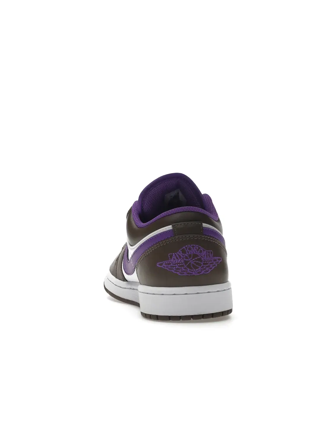 Мужские кроссовки с контрастной расцветкой Jordan 1 Low Jordan — изображение 4 из 4, белый