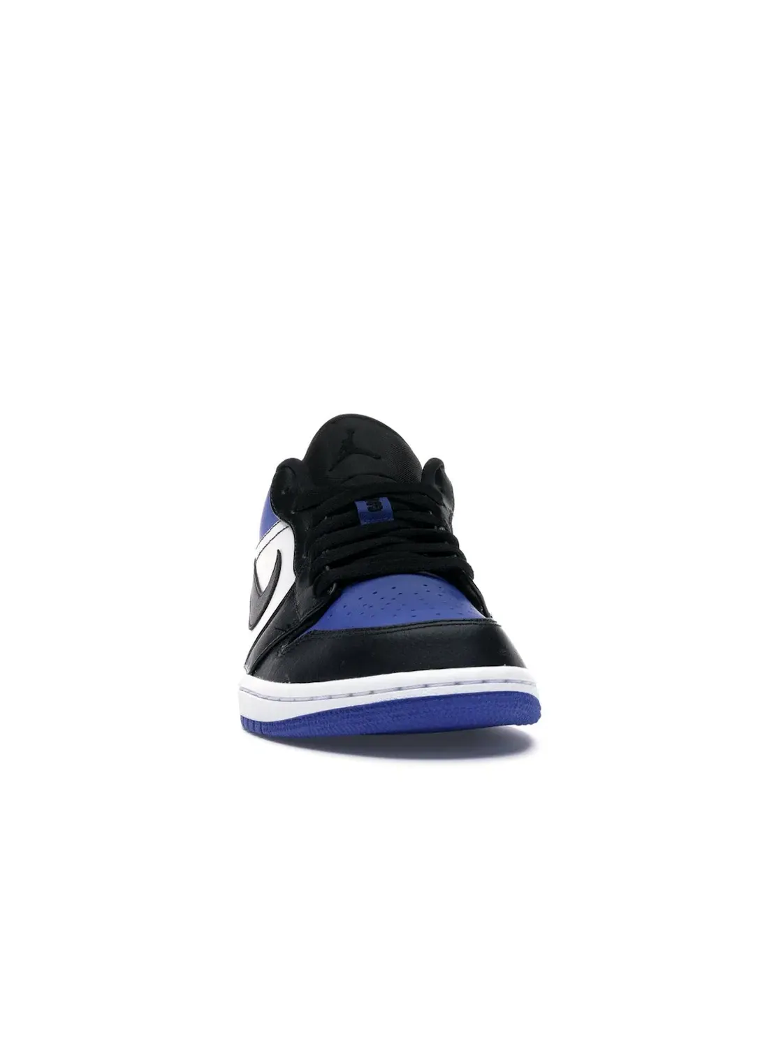Мужские кроссовки с цветными вставками Jordan 1 Low Jordan — изображение 2 из 4, белый-черный