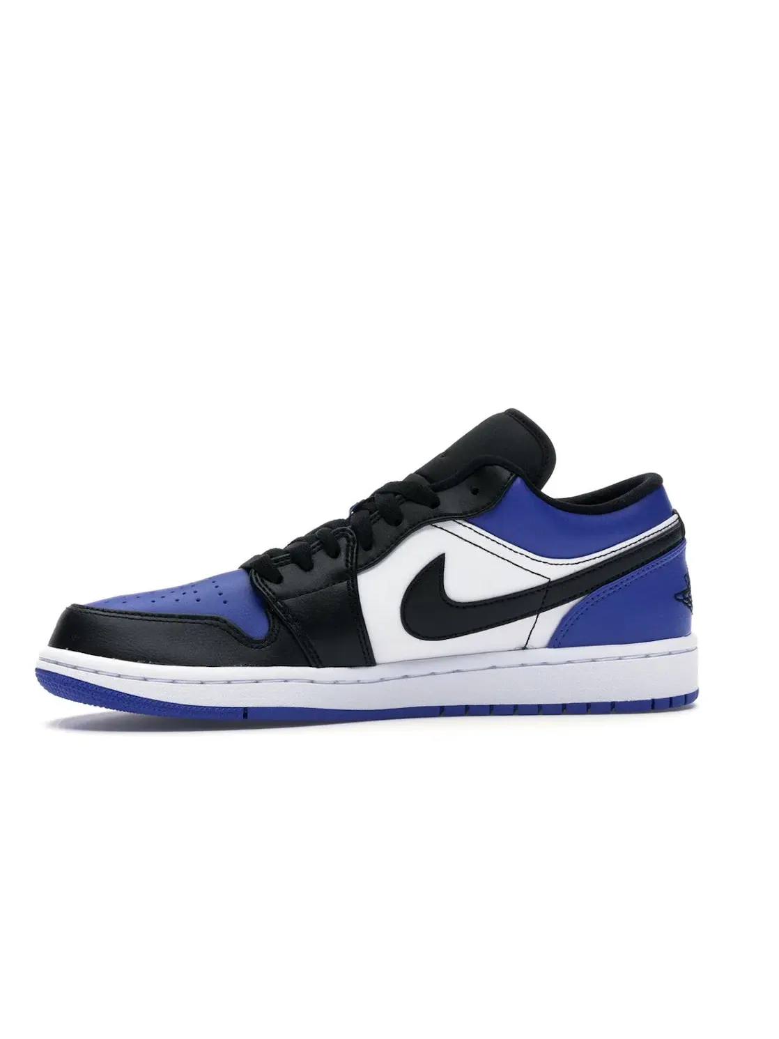 Мужские кроссовки с цветными вставками Jordan 1 Low Jordan — изображение 3 из 4, белый-черный