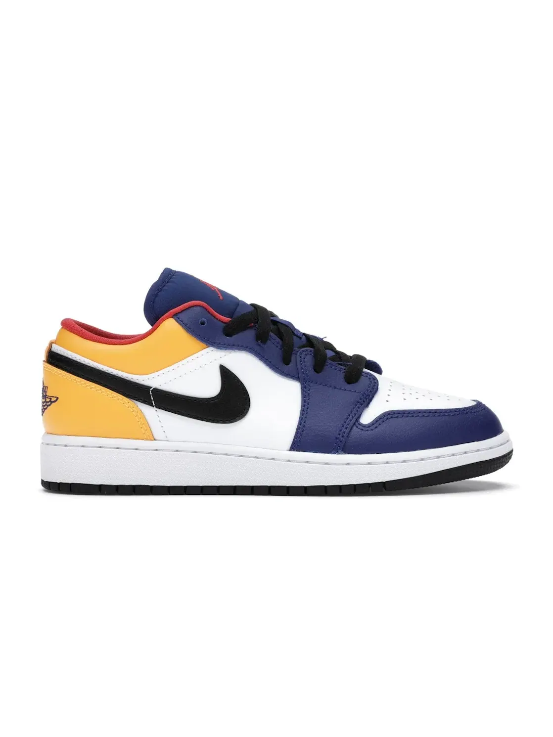 Детские кроссовки для мальчиков на липучке Jordan 1 Low Royal Yellow Jordan — изображение 1 из 4