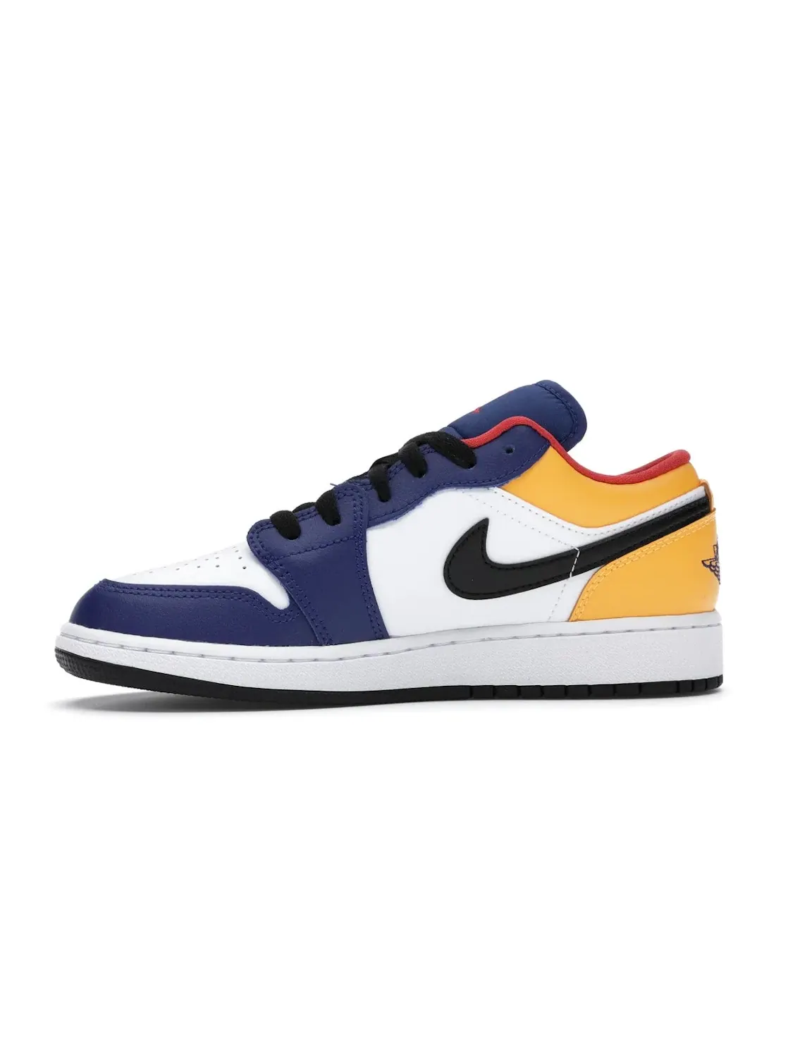 Детские кроссовки для мальчиков на липучке Jordan 1 Low Royal Yellow Jordan — изображение 3 из 4
