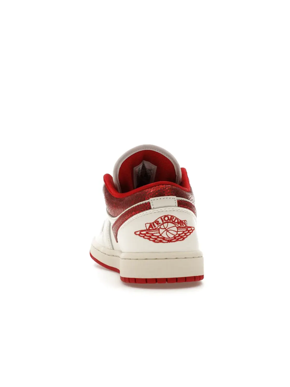Женские кроссовки Lifestyle с низким силуэтом Jordan 1 Low — изображение 4 из 4, красный/красный